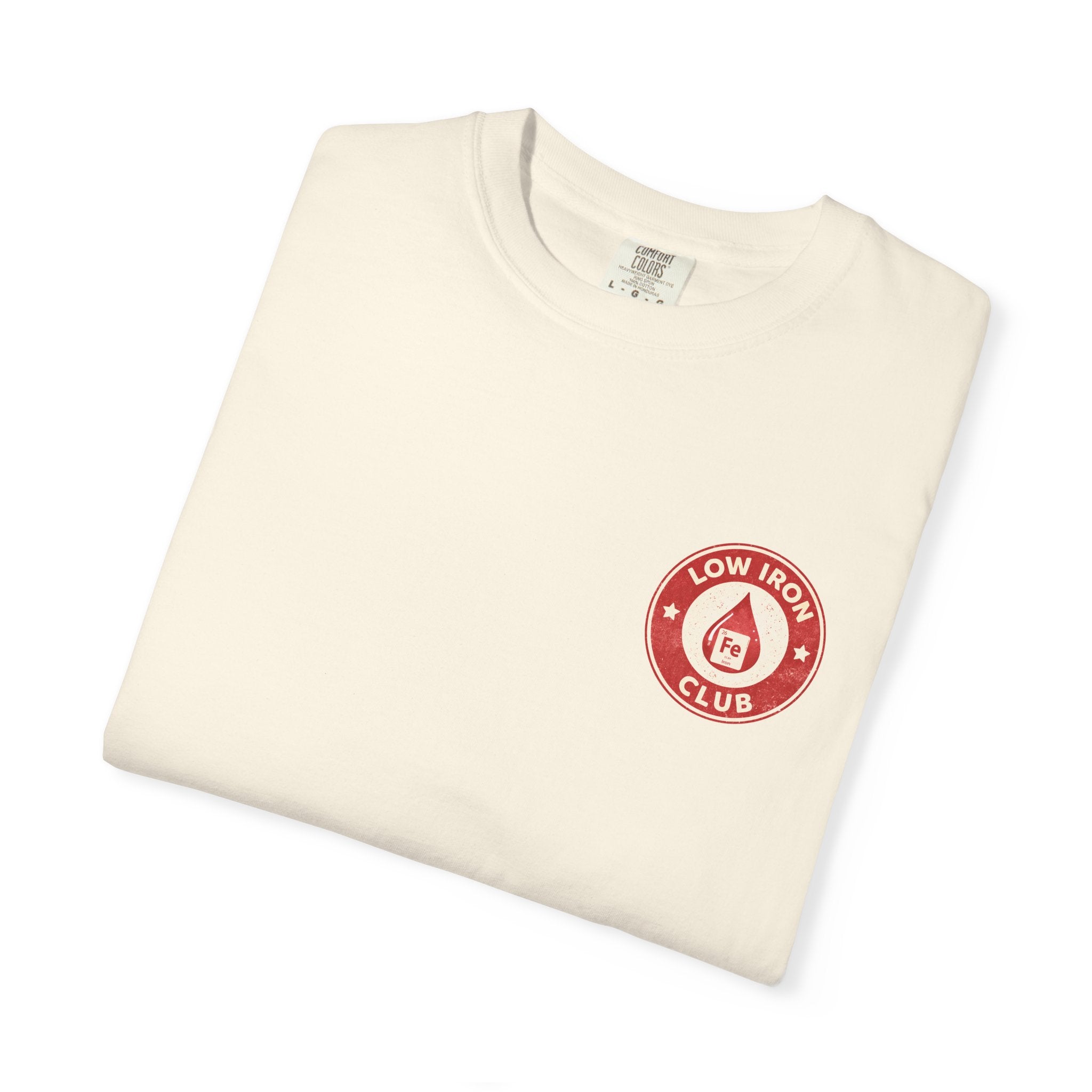 Low Iron Club T-Shirt — Anemia Awareness Tee