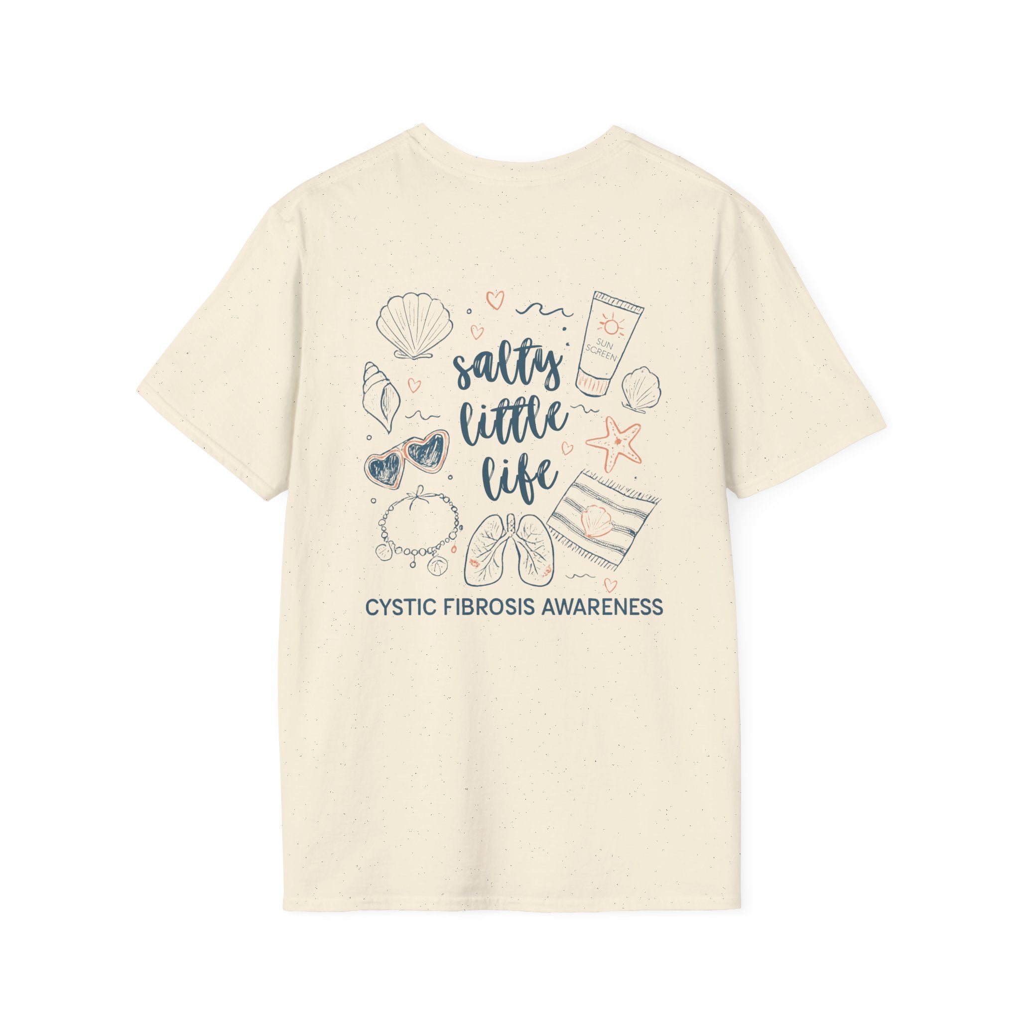 Salty Little Life Cystic Fibrosis Awareness T-Shirt