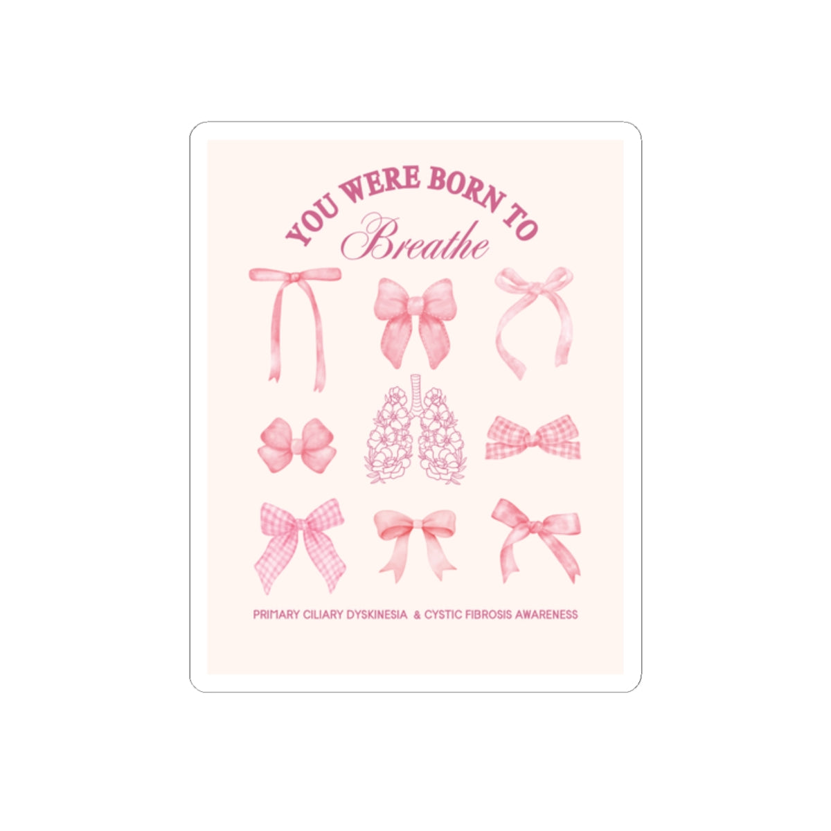 Born to Breathe Stickers