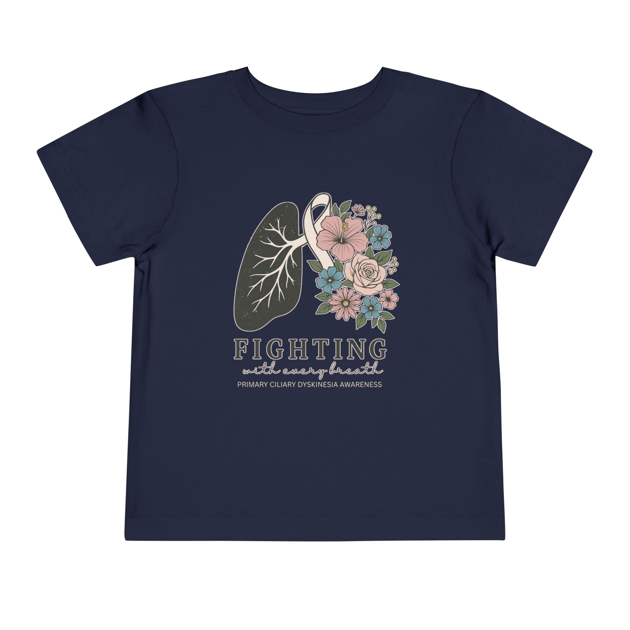 PCD Toddler Tee- Fighting with Every Breath