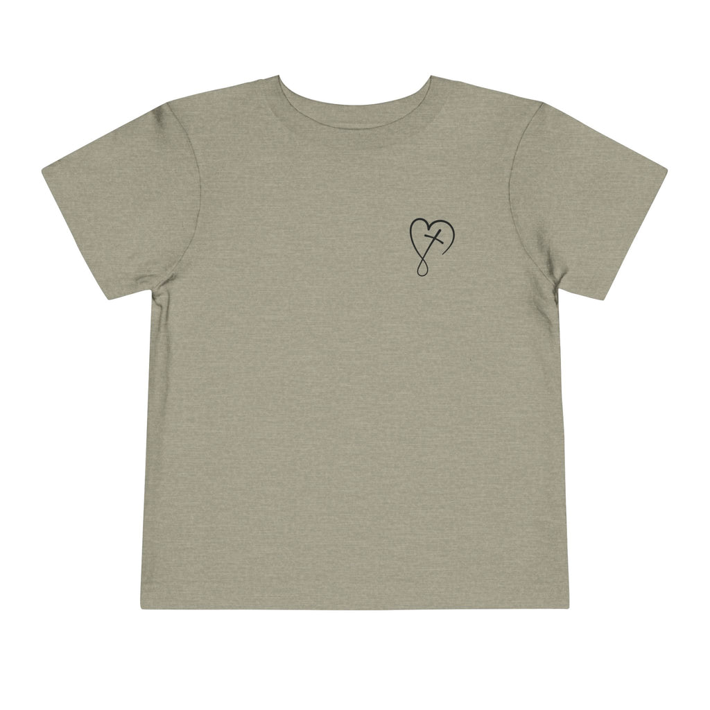Toddler Short sleeve Jesus has my back