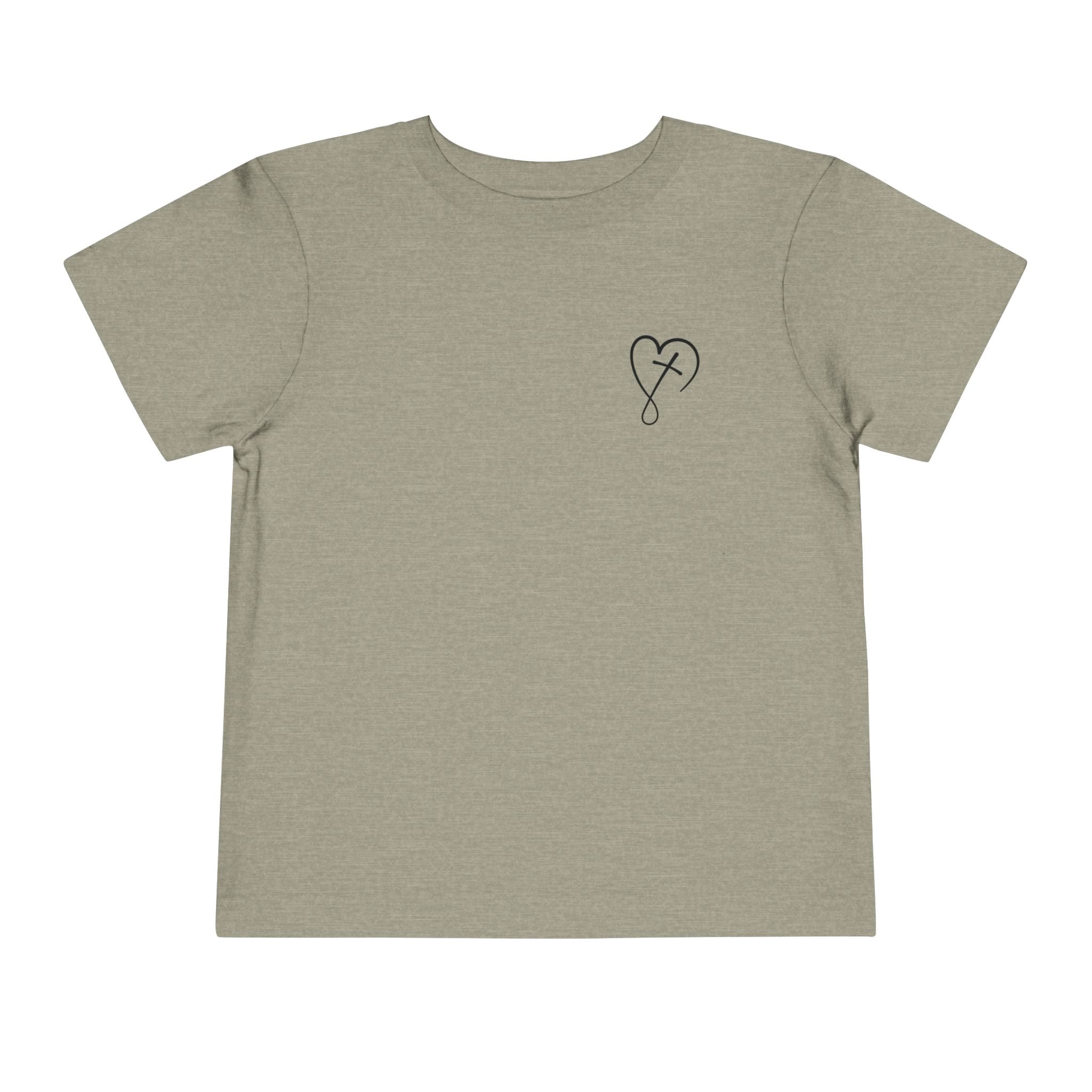 Toddler Short sleeve Jesus has my back