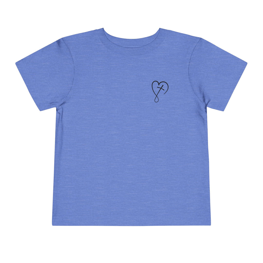 Toddler Short sleeve Jesus has my back