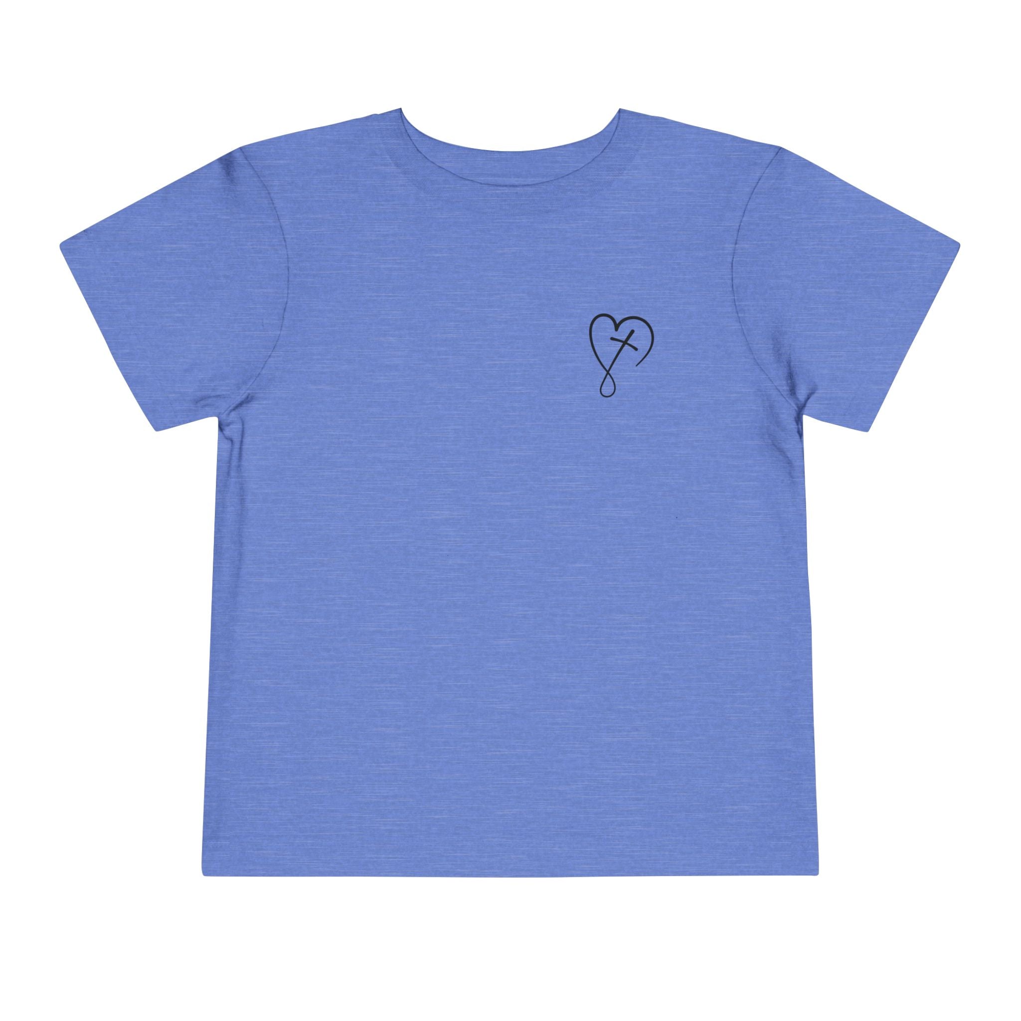 Toddler Short sleeve Jesus has my back
