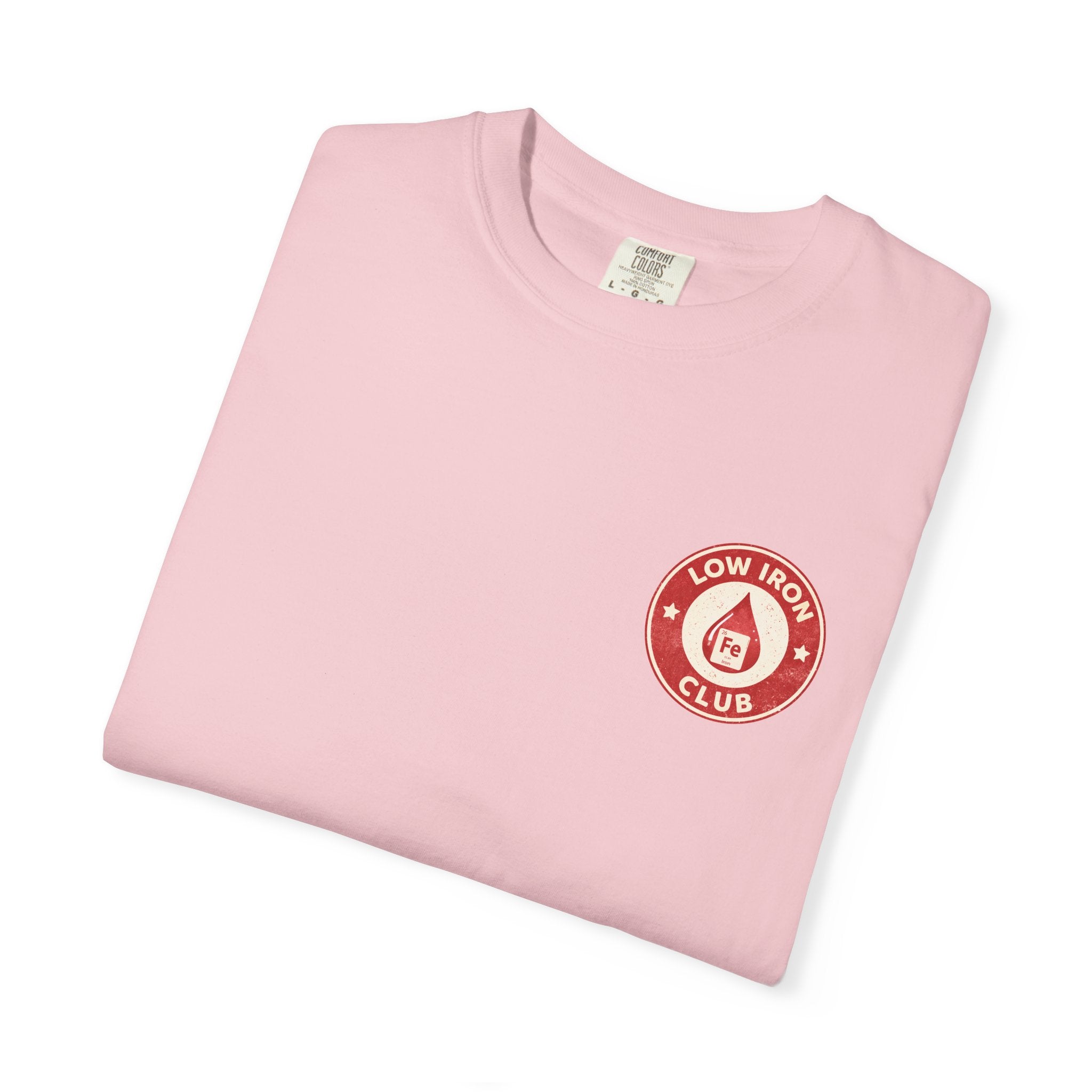 Low Iron Club T-Shirt — Anemia Awareness Tee