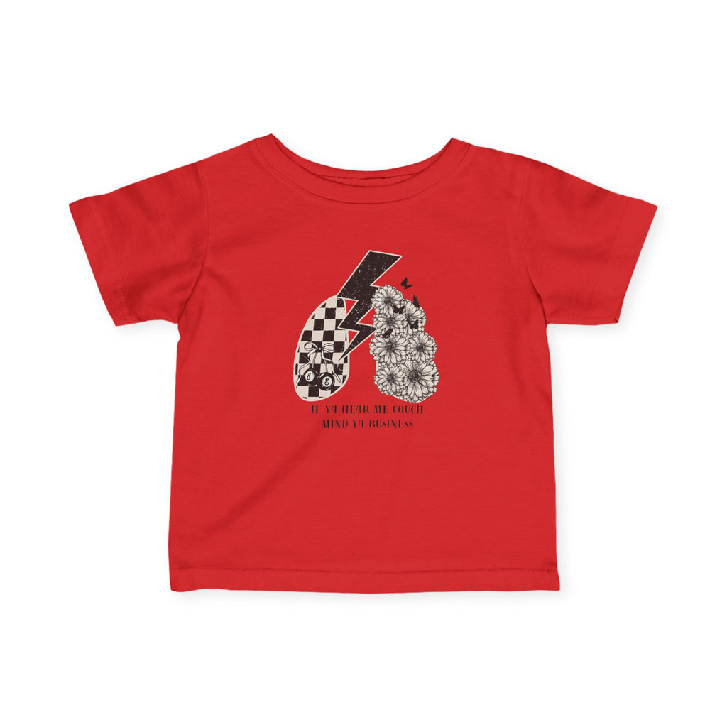 Infant Tee - Lungs Mind ya Business