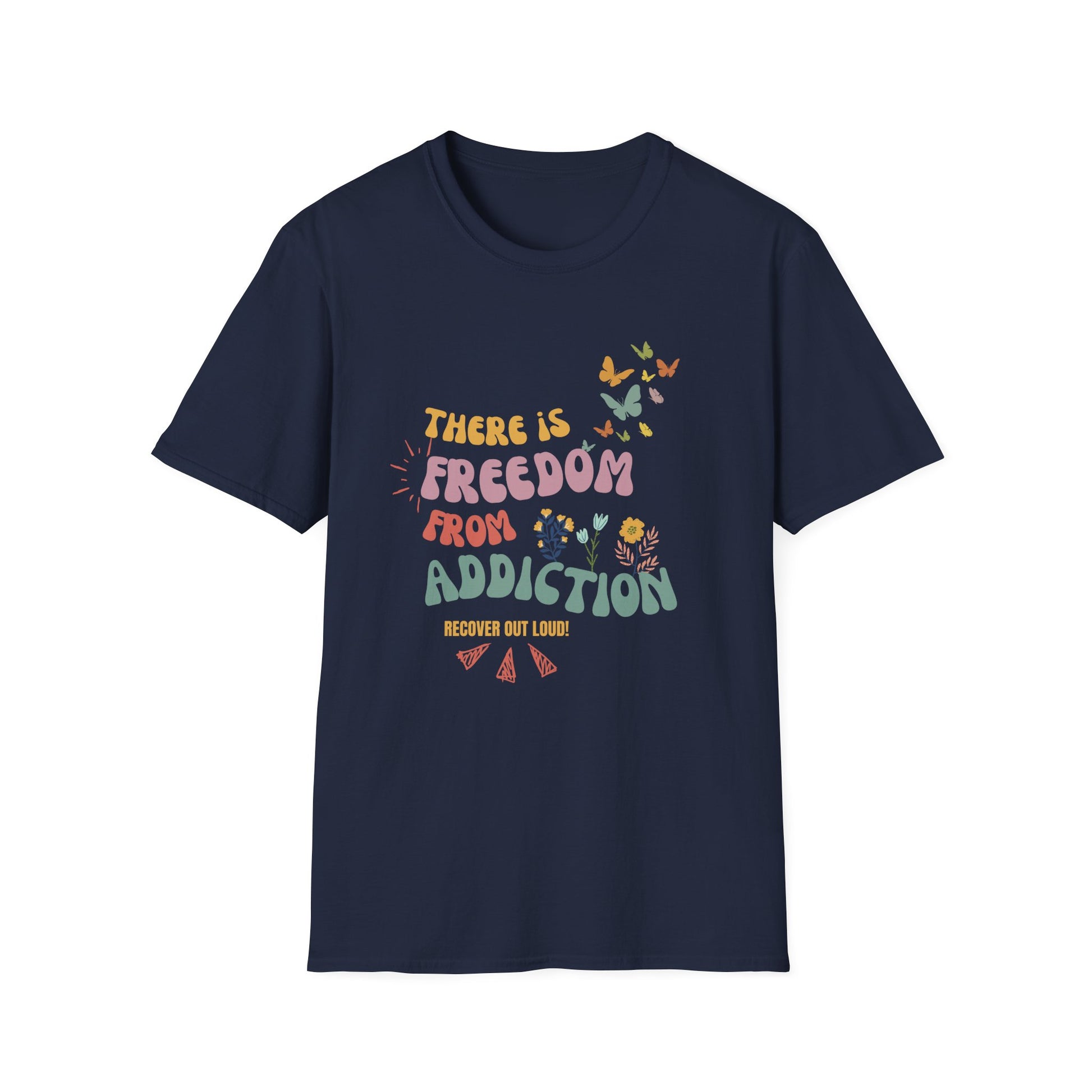 Recovery Addiction Freedom T-Shirt