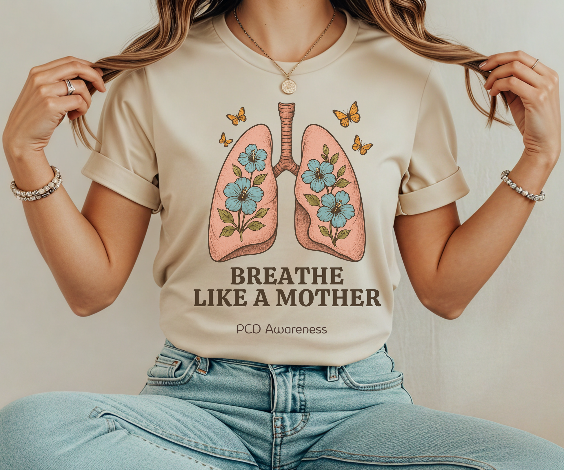 Breathe Like a Mother Tee