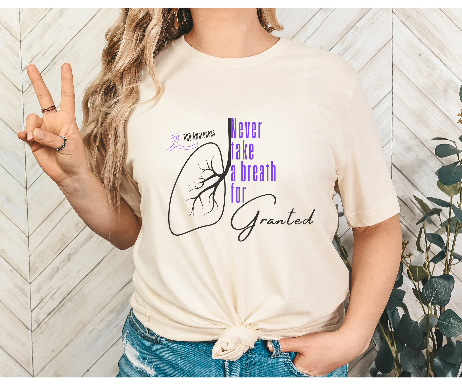 Breath For Granted Tee--PCD