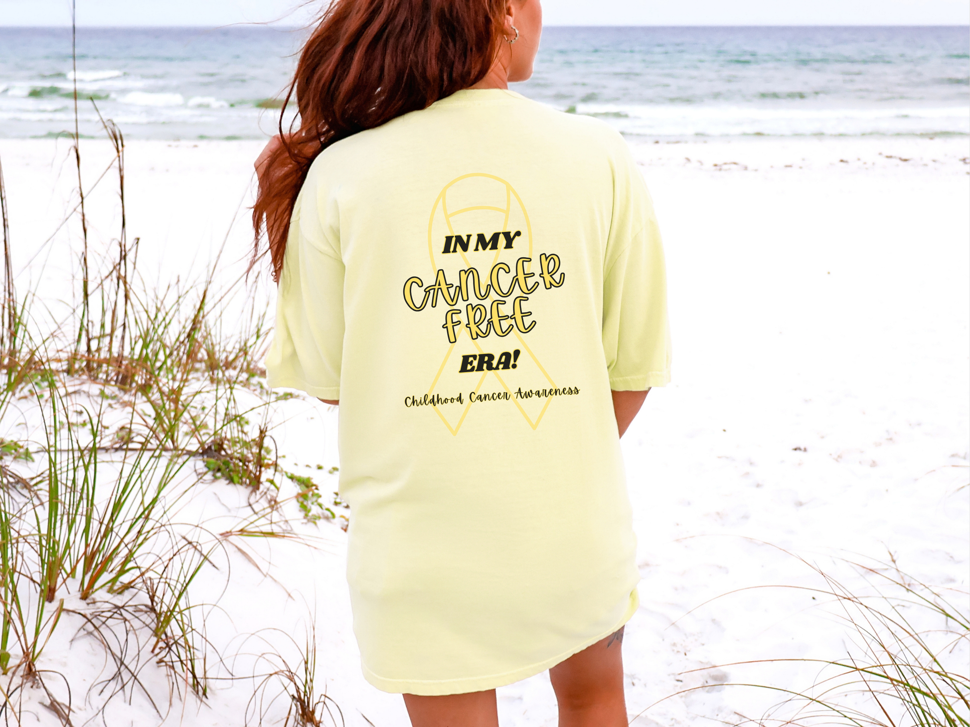 Teen Childhood Cancer Free Era Tee