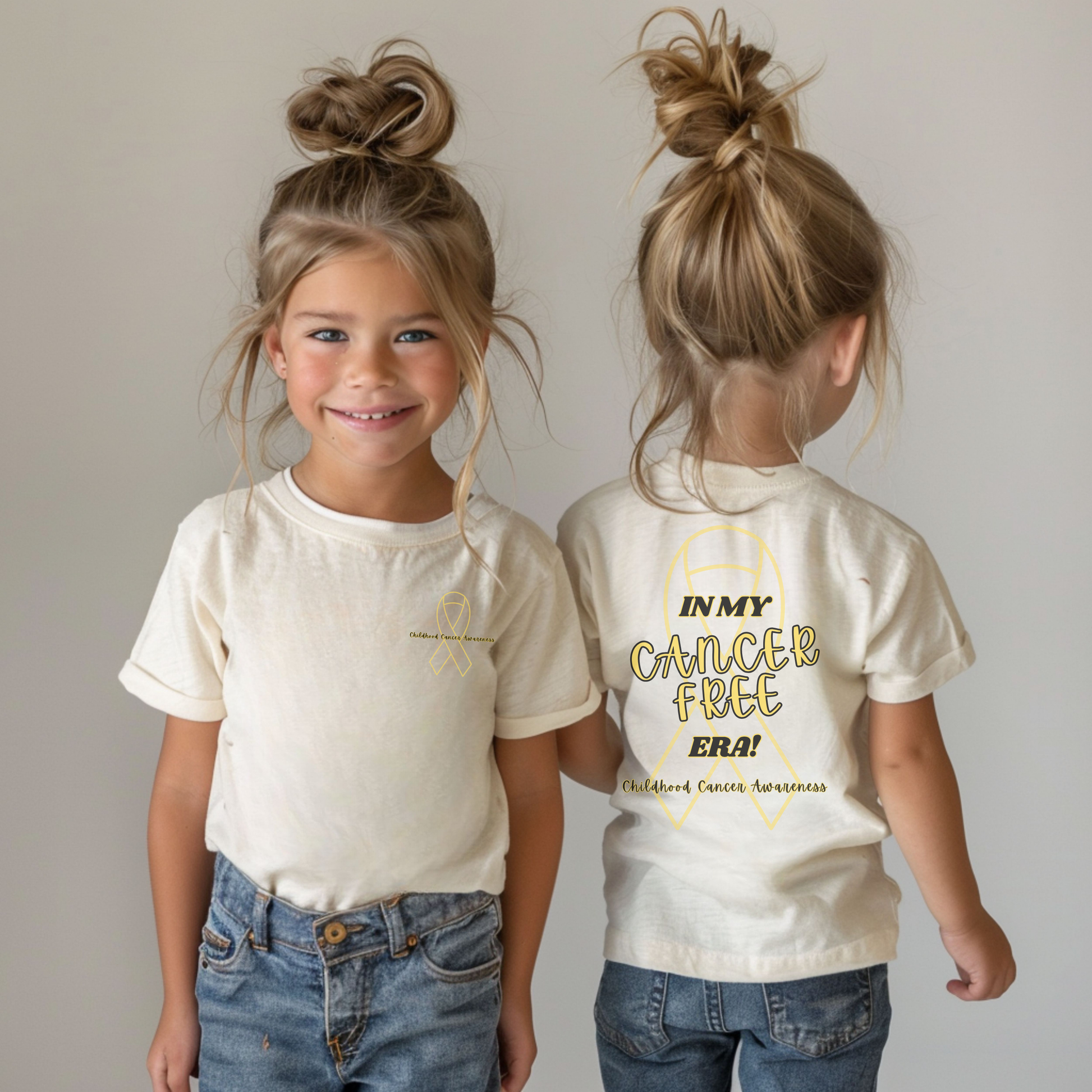 Youth Childhood Cancer Free Era Tee