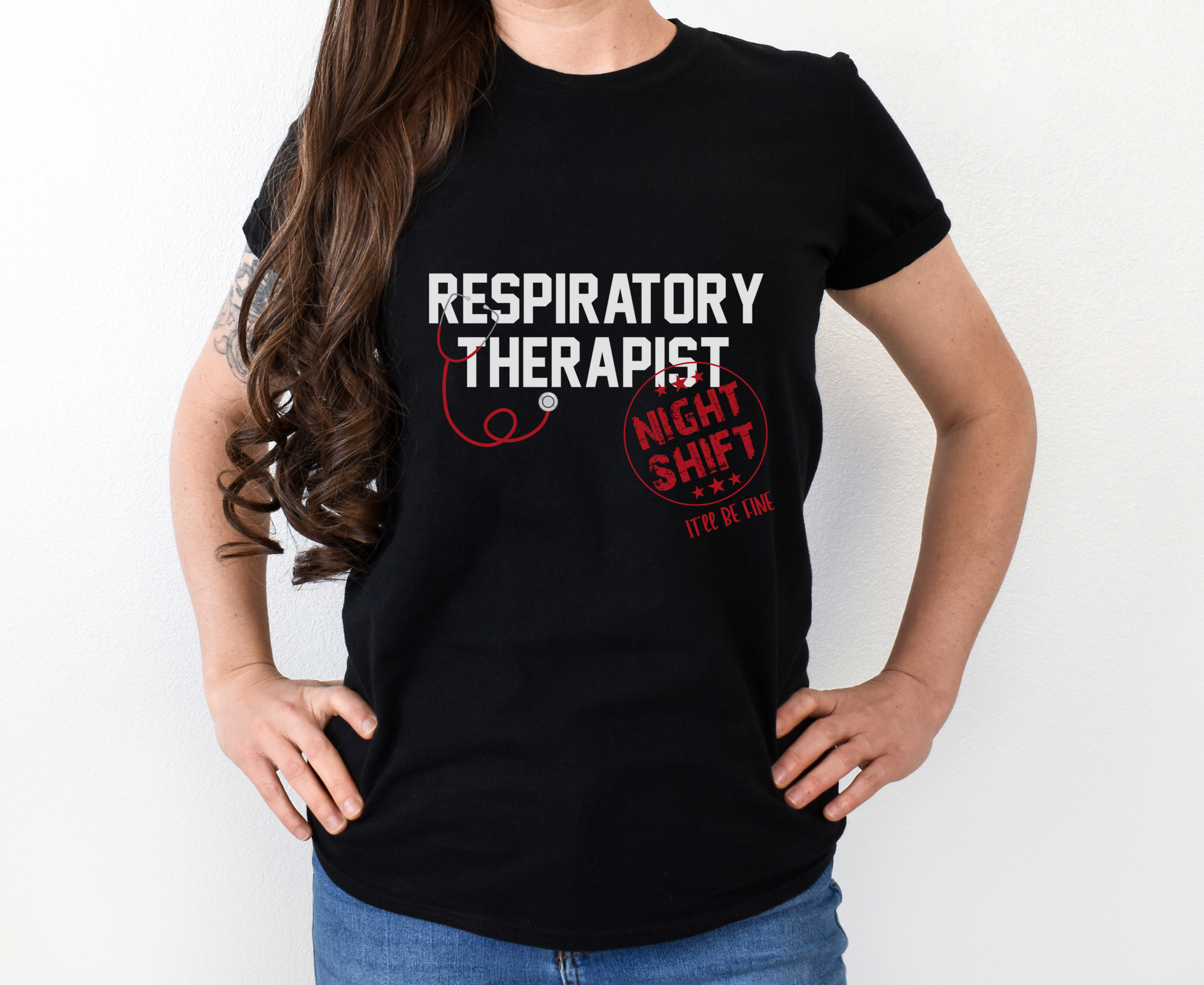 Respiratory Therapist Night Shift T-Shirt- Unisex