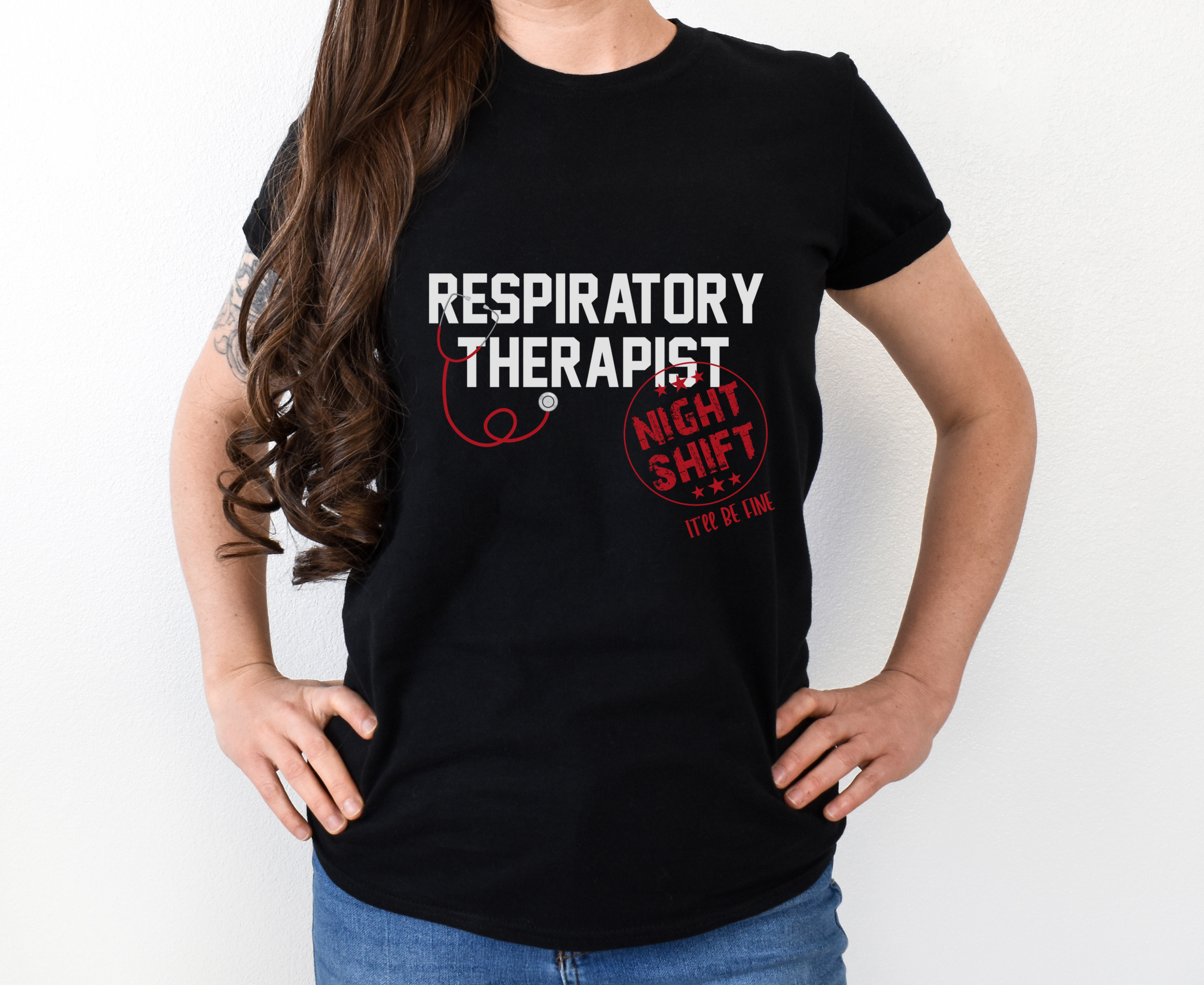 Respiratory Therapist Night Shift T-Shirt- Unisex