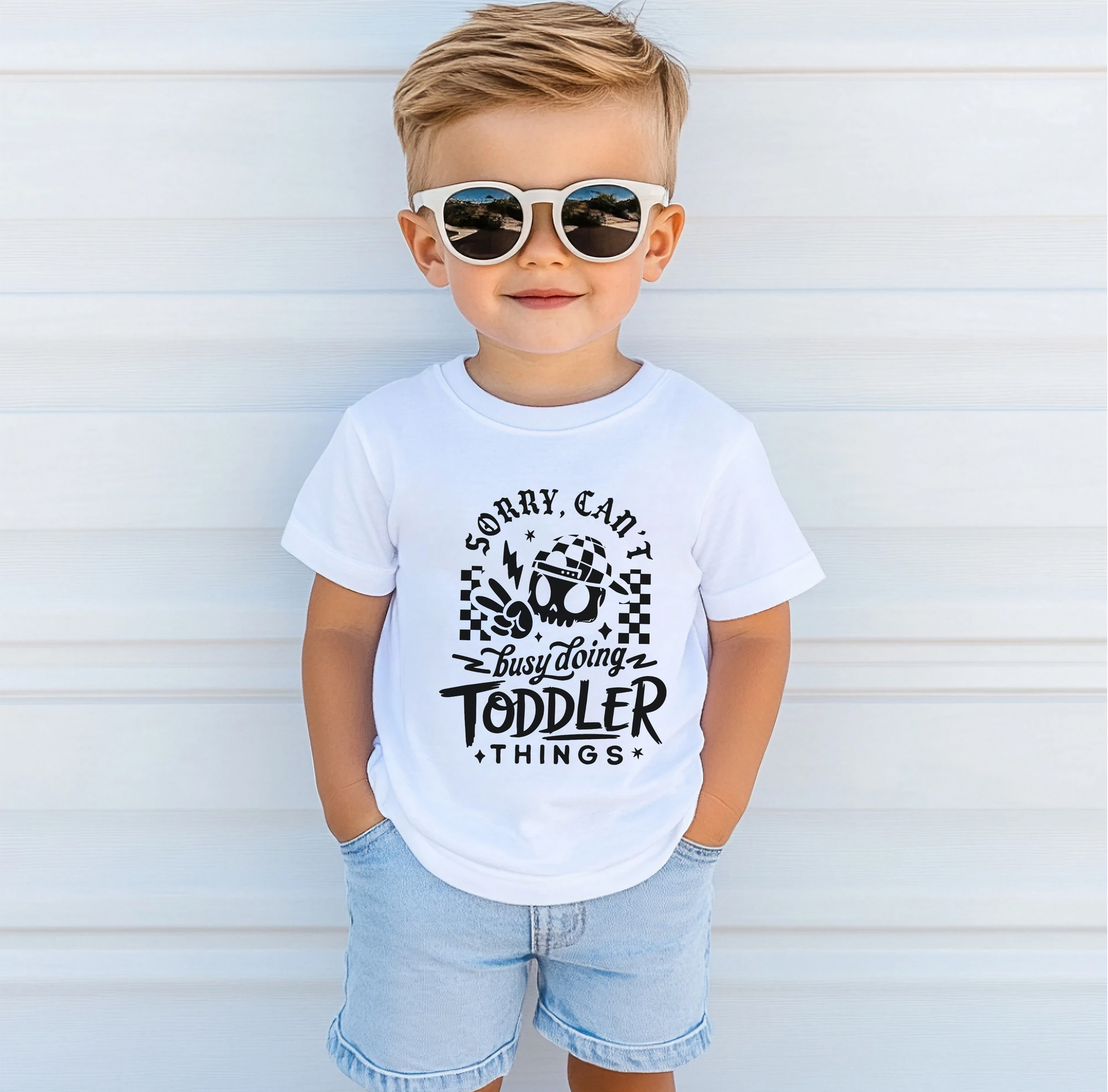 Sorry can’t toddler tee