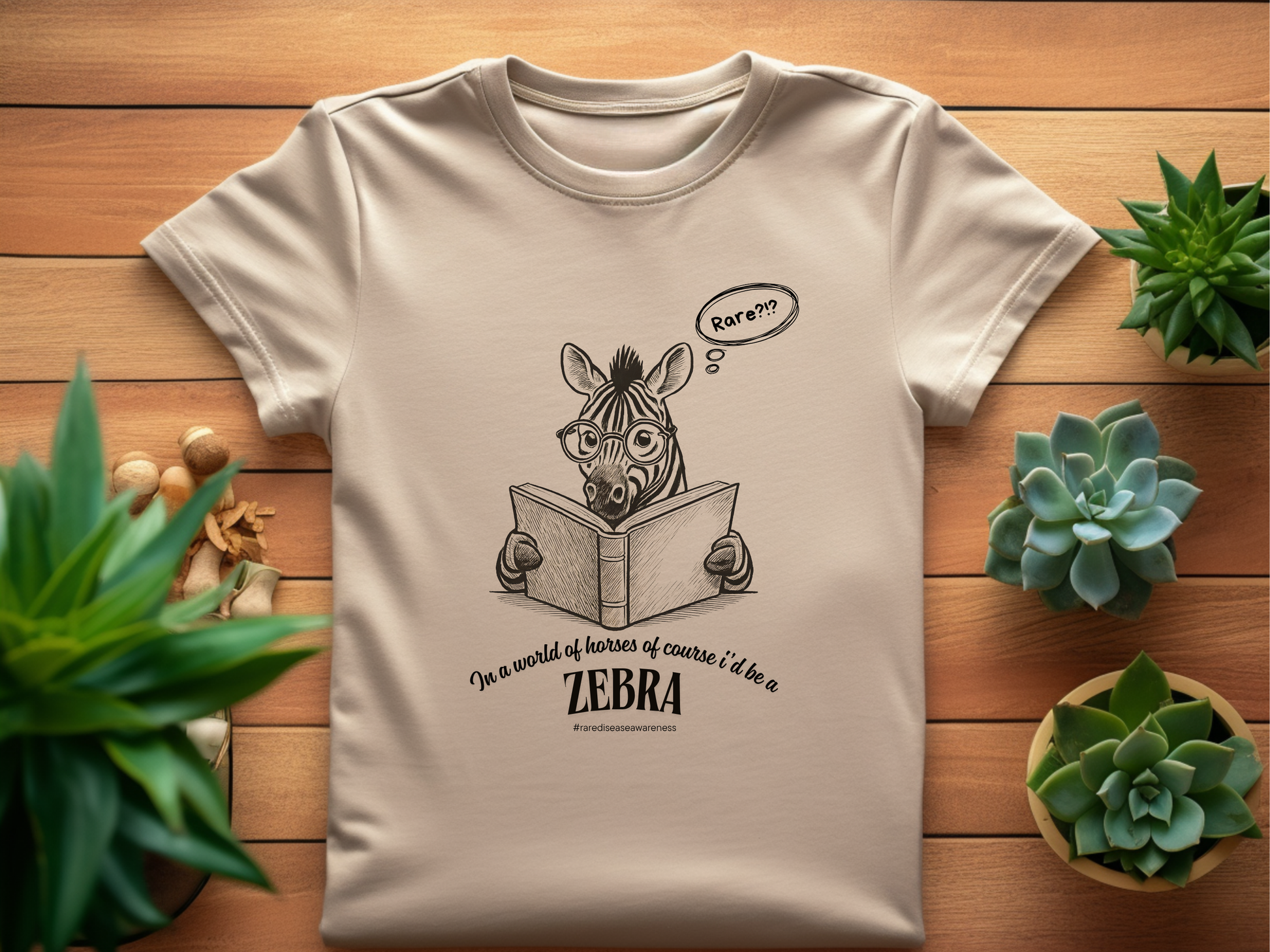 Zebra Rare Disease T-Shirt