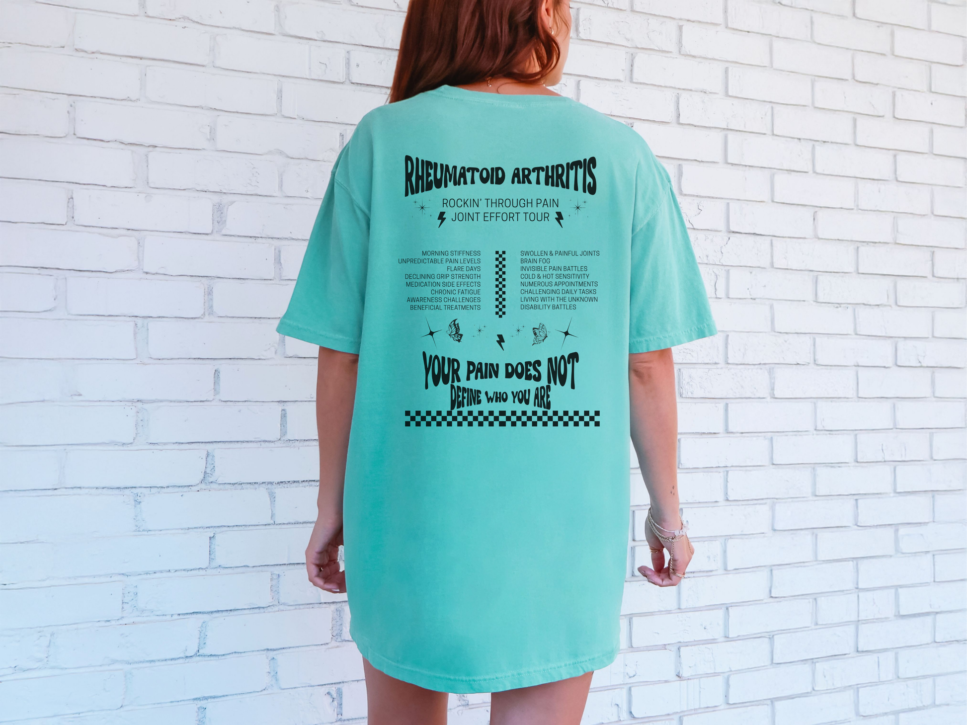 Rheumatoid Arthritis Awareness T-shirt - Unisex Comfort Colors