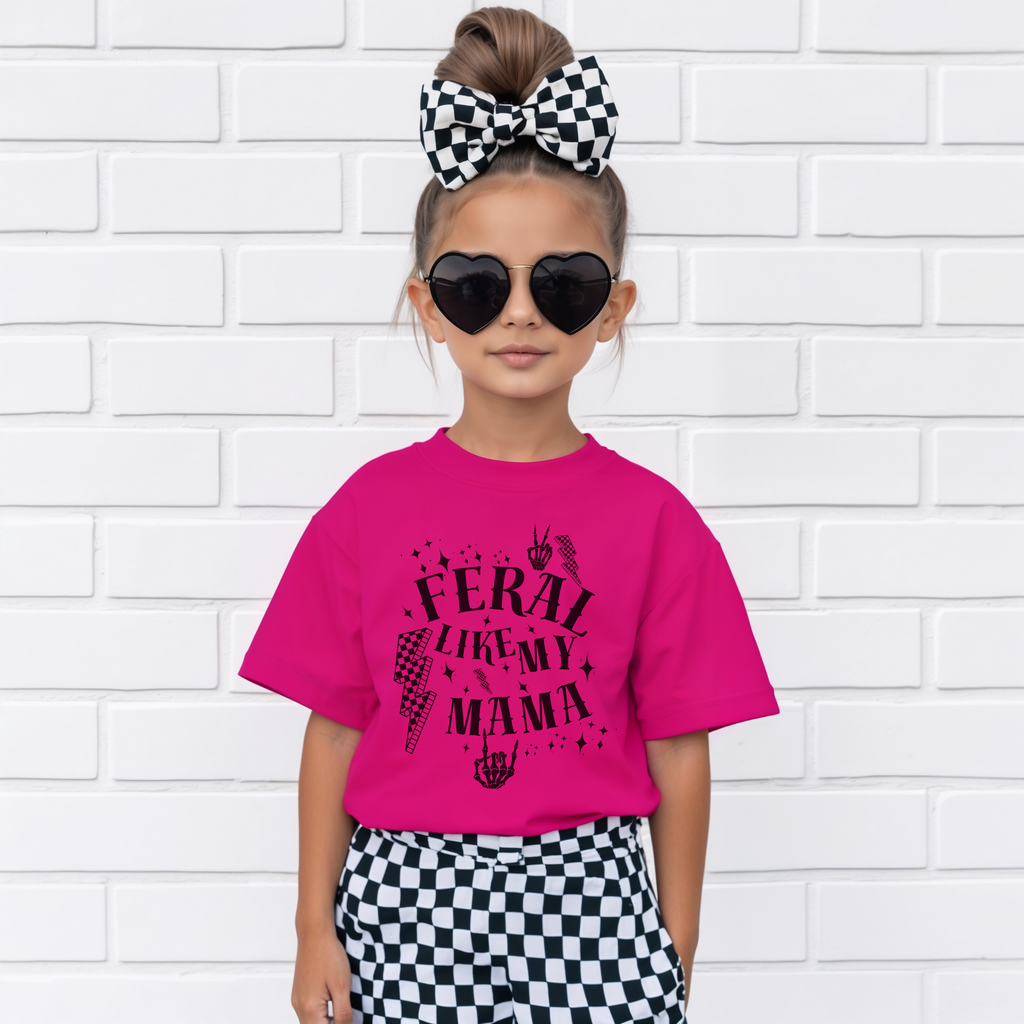 Kids Tee - Feral Like my MAMA