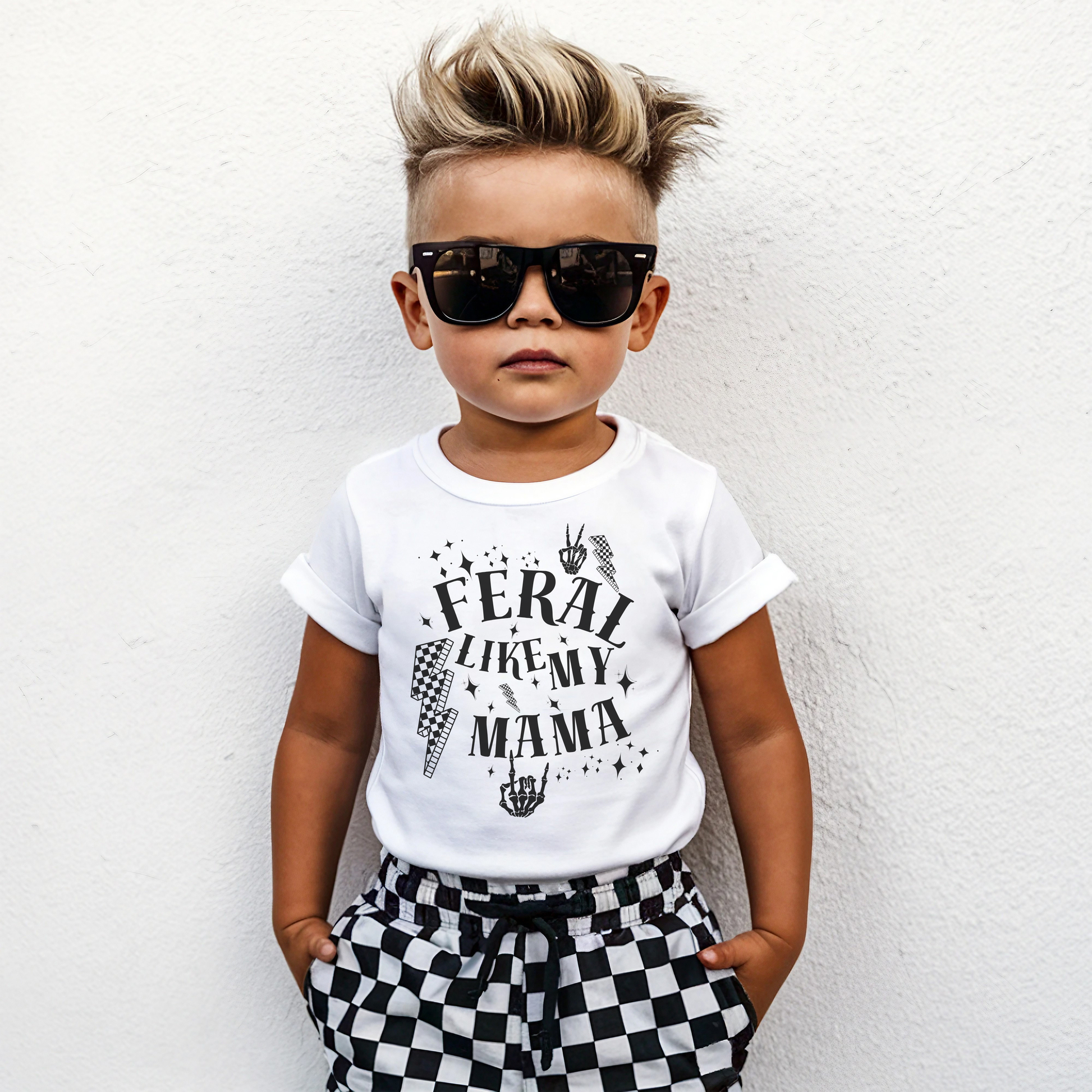 Toddler Tee Feral like my Mama