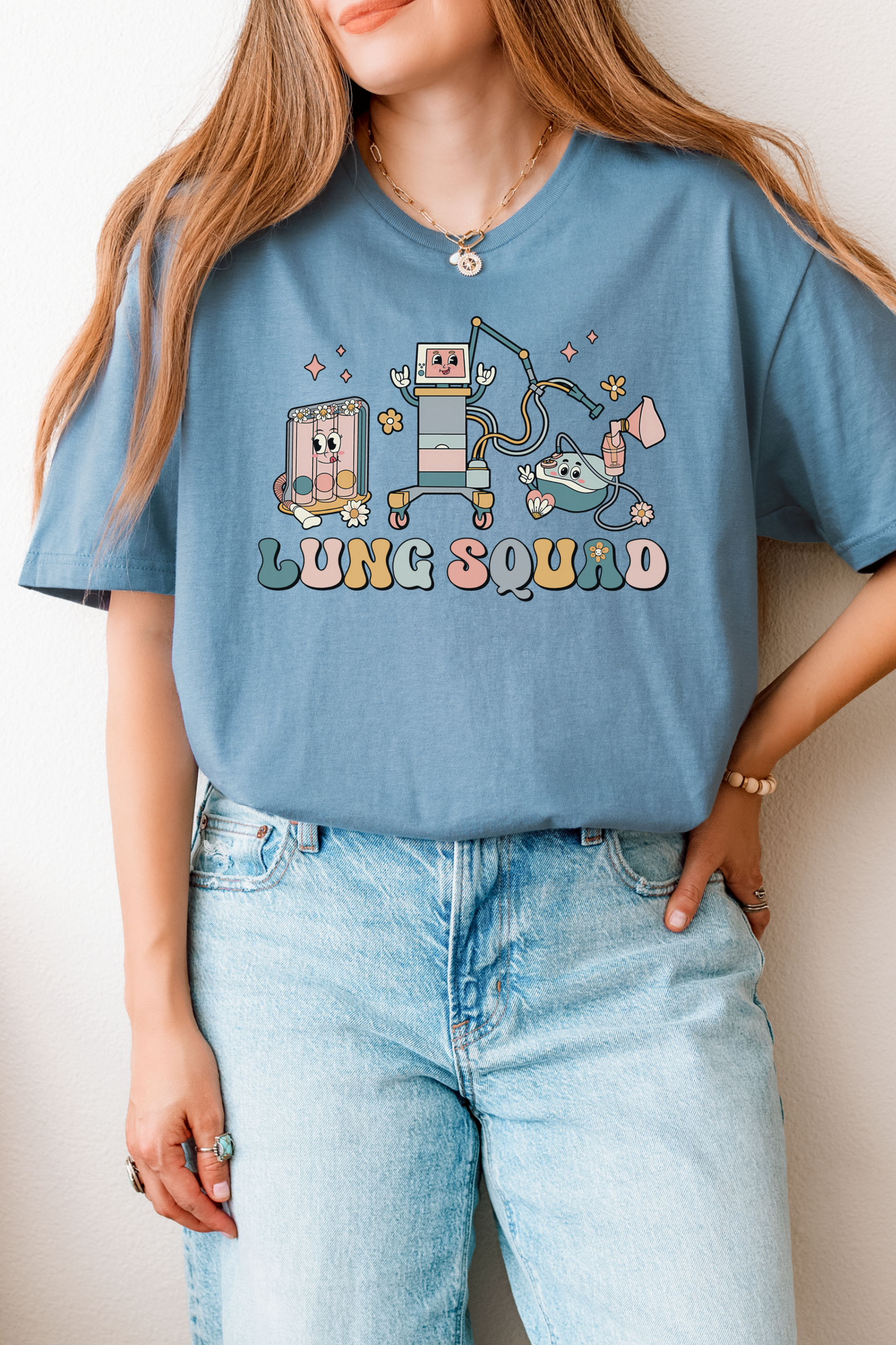 Lung Squad Respiratory Therapist T-Shirt