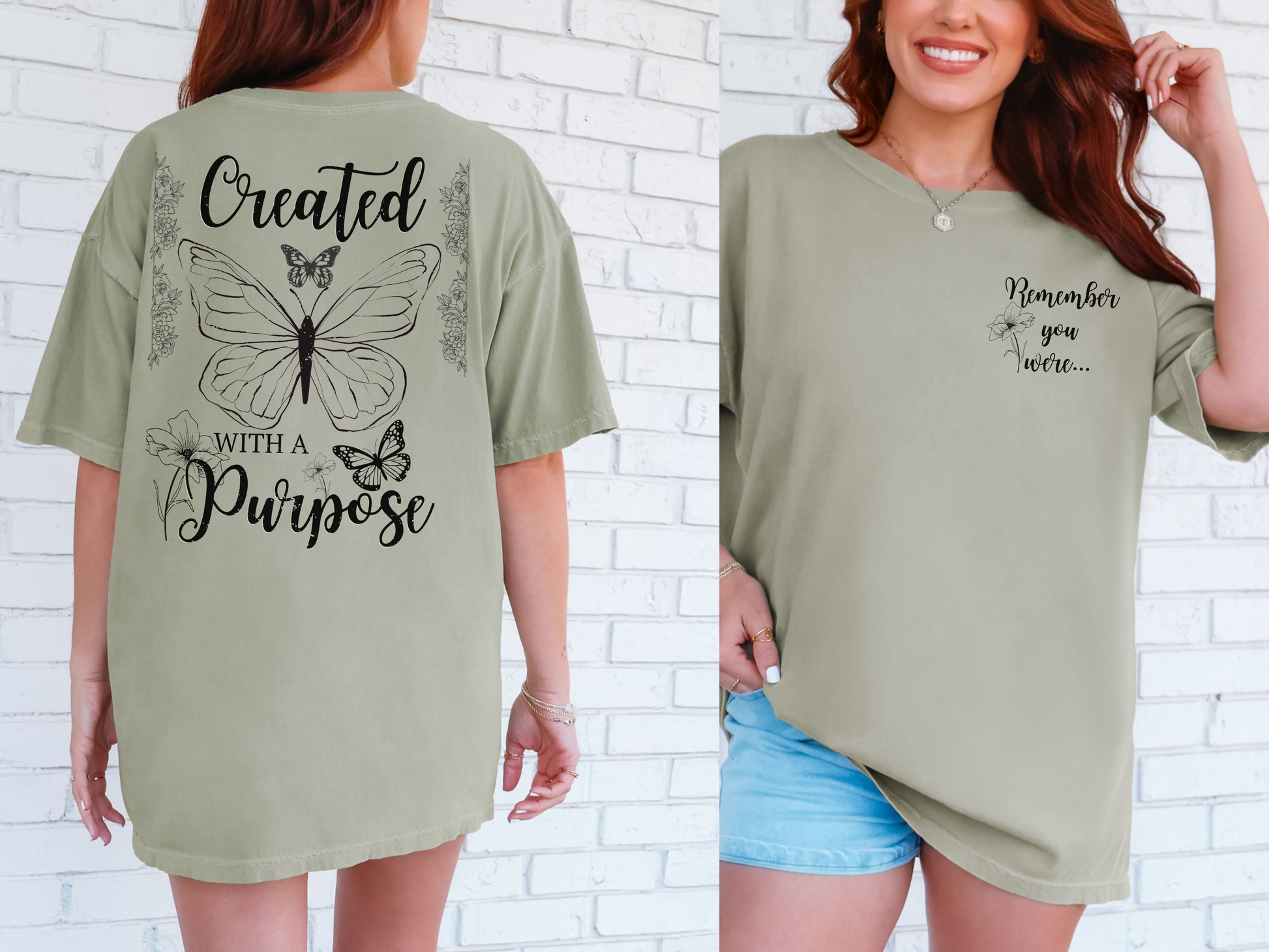 Created With Purpose Graphic Tee