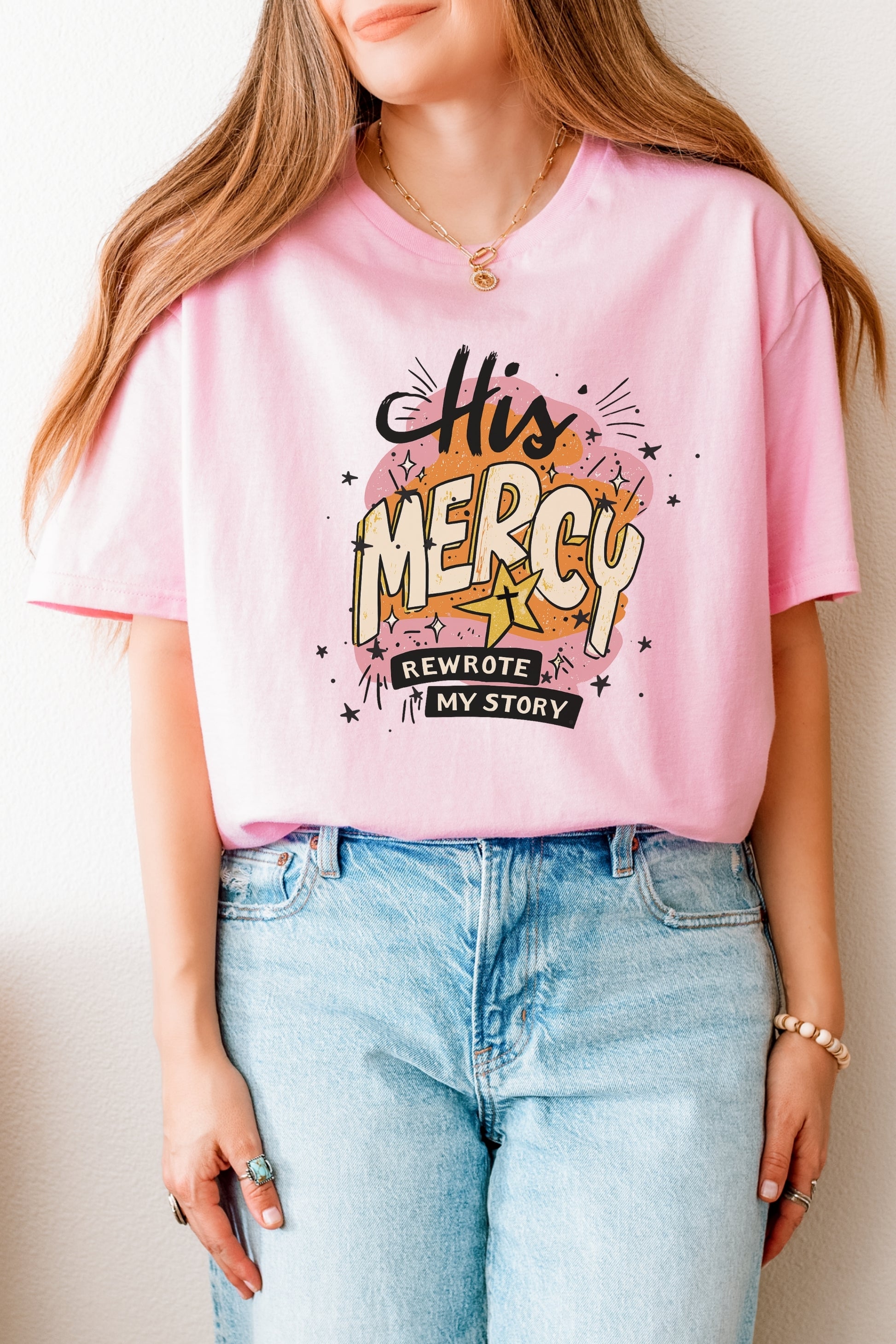 His Mercy Christian T-Shirt