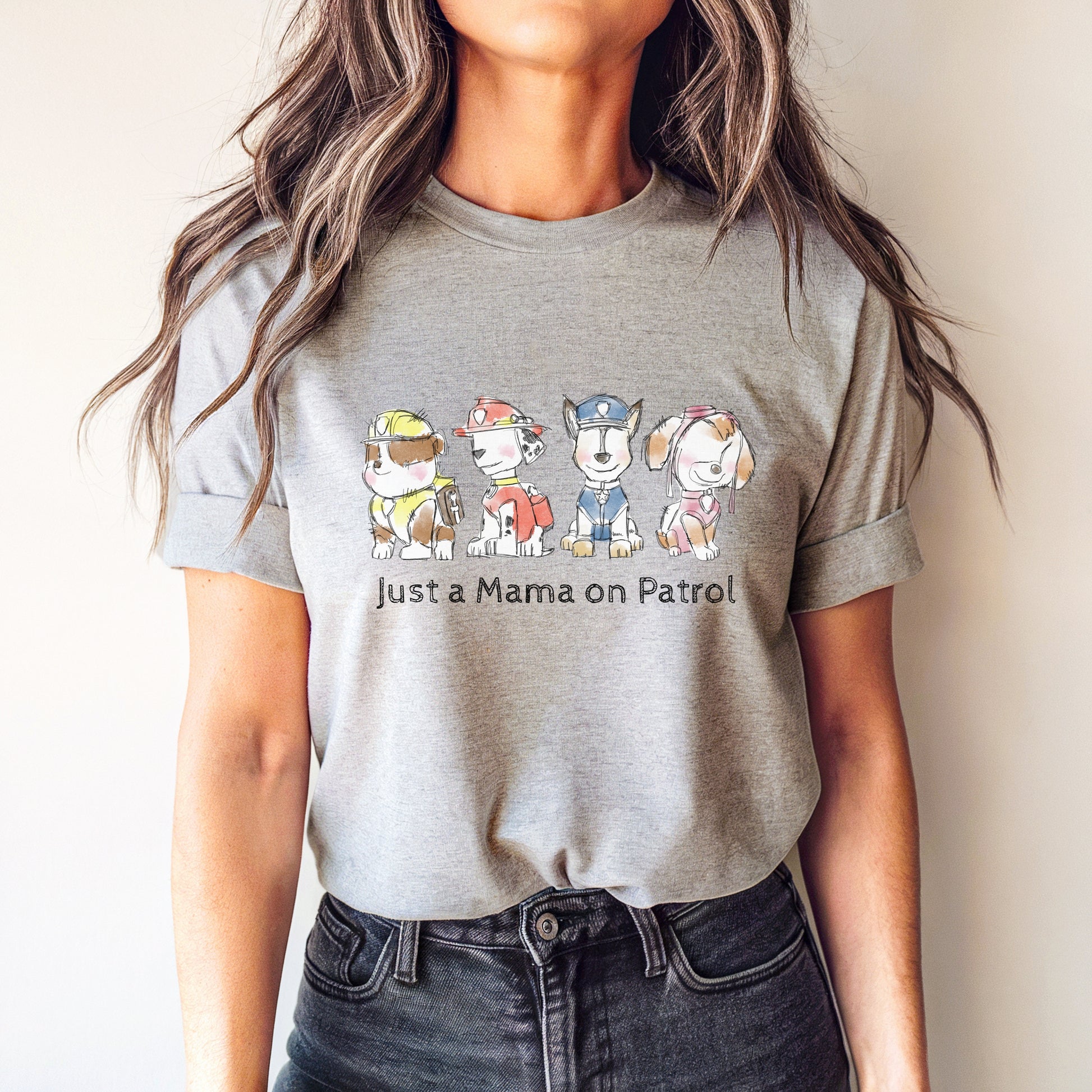 Mama on Patrol Tee