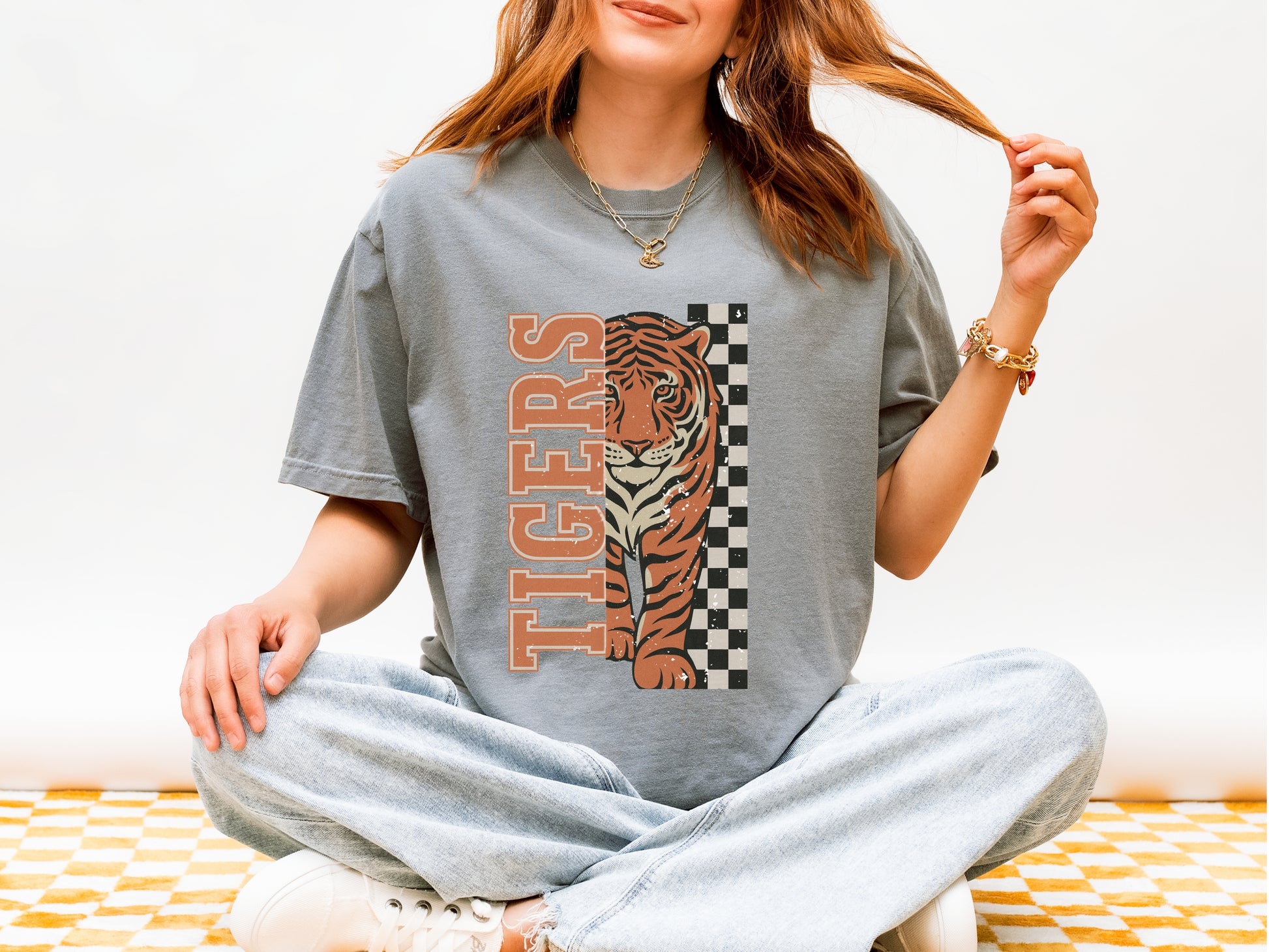 Distressed Tigers T-shirt