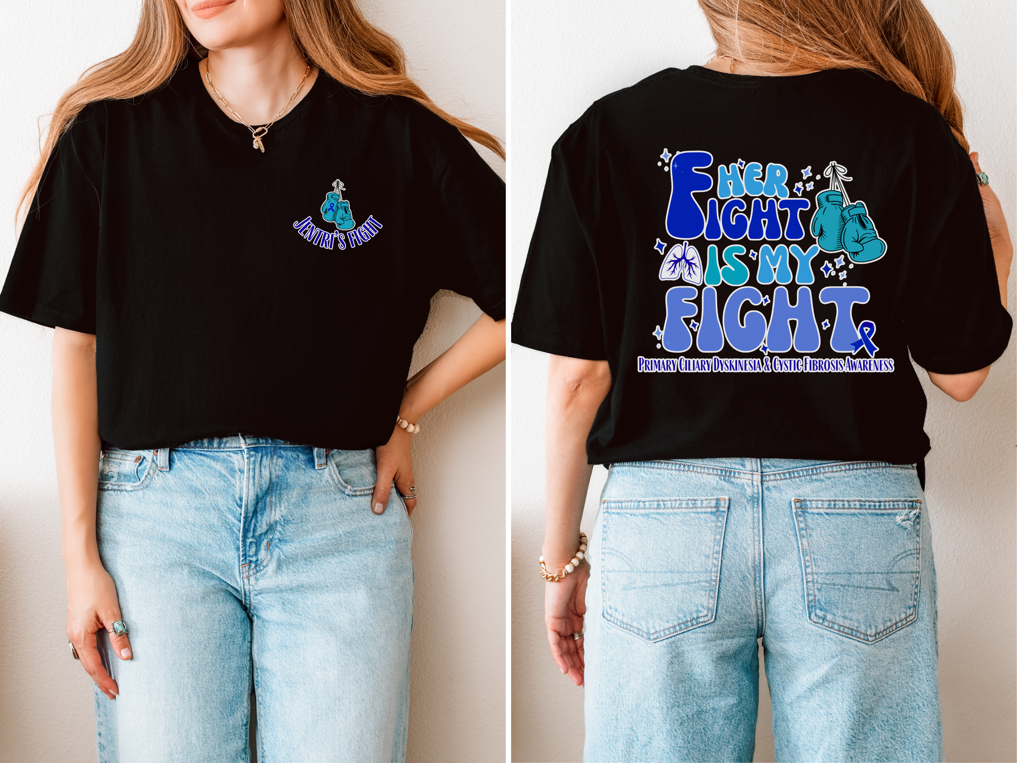 Unisex T-Shirt Jentri’s Fight Design