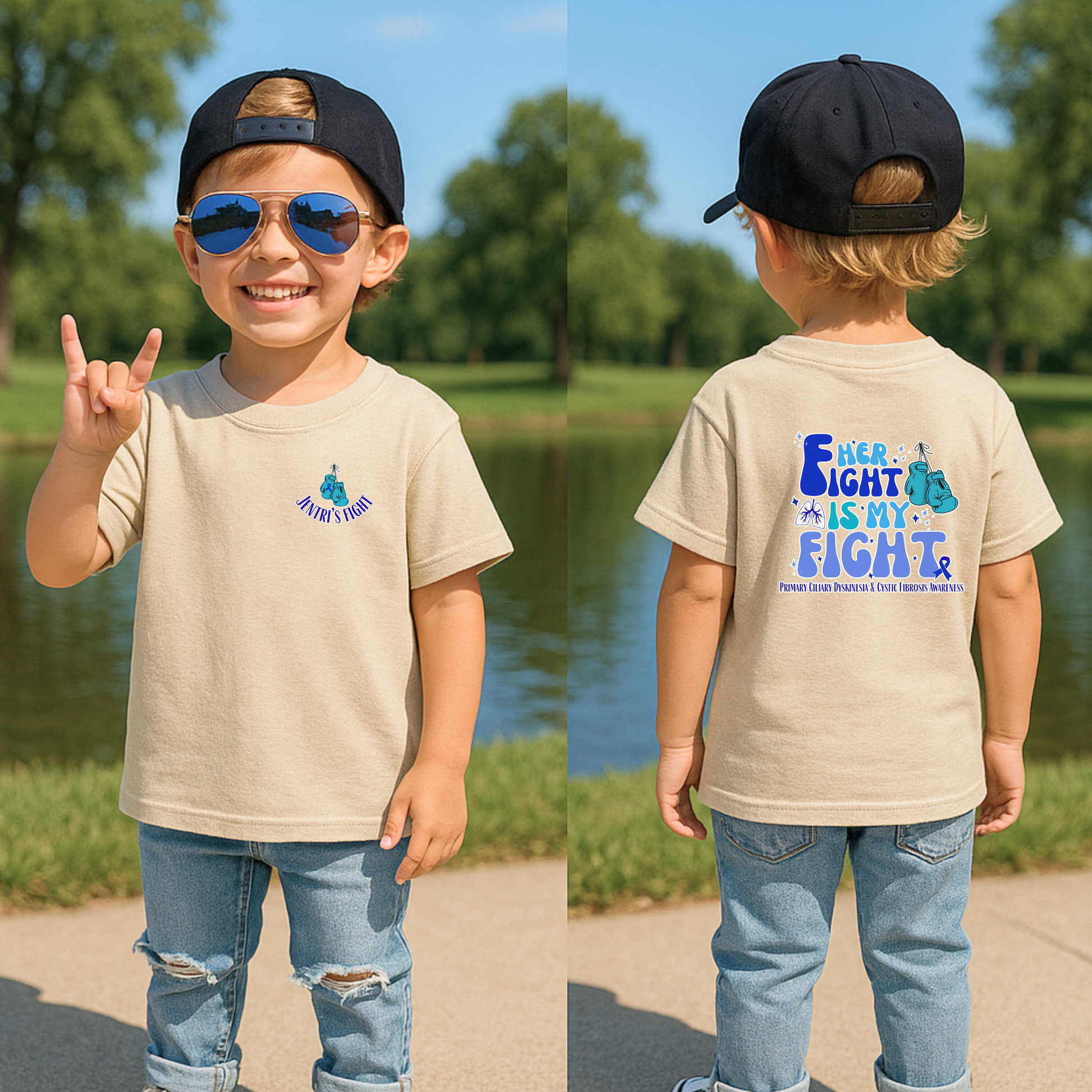Toddler Tee - Jentri’s Fight