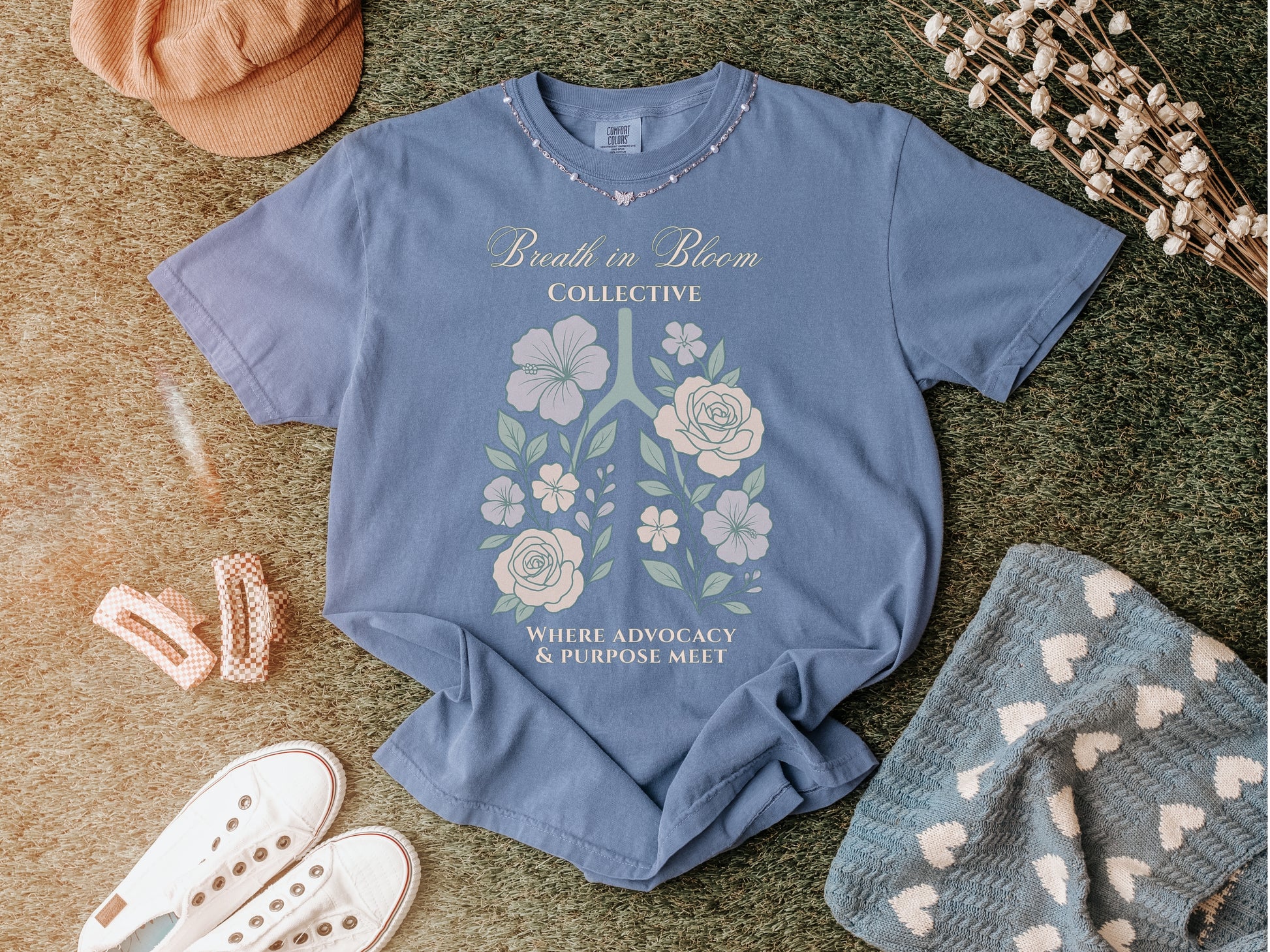 Breath in Bloom Graphic Tee