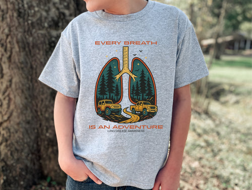 Adventure Youth Tee - Breath Design