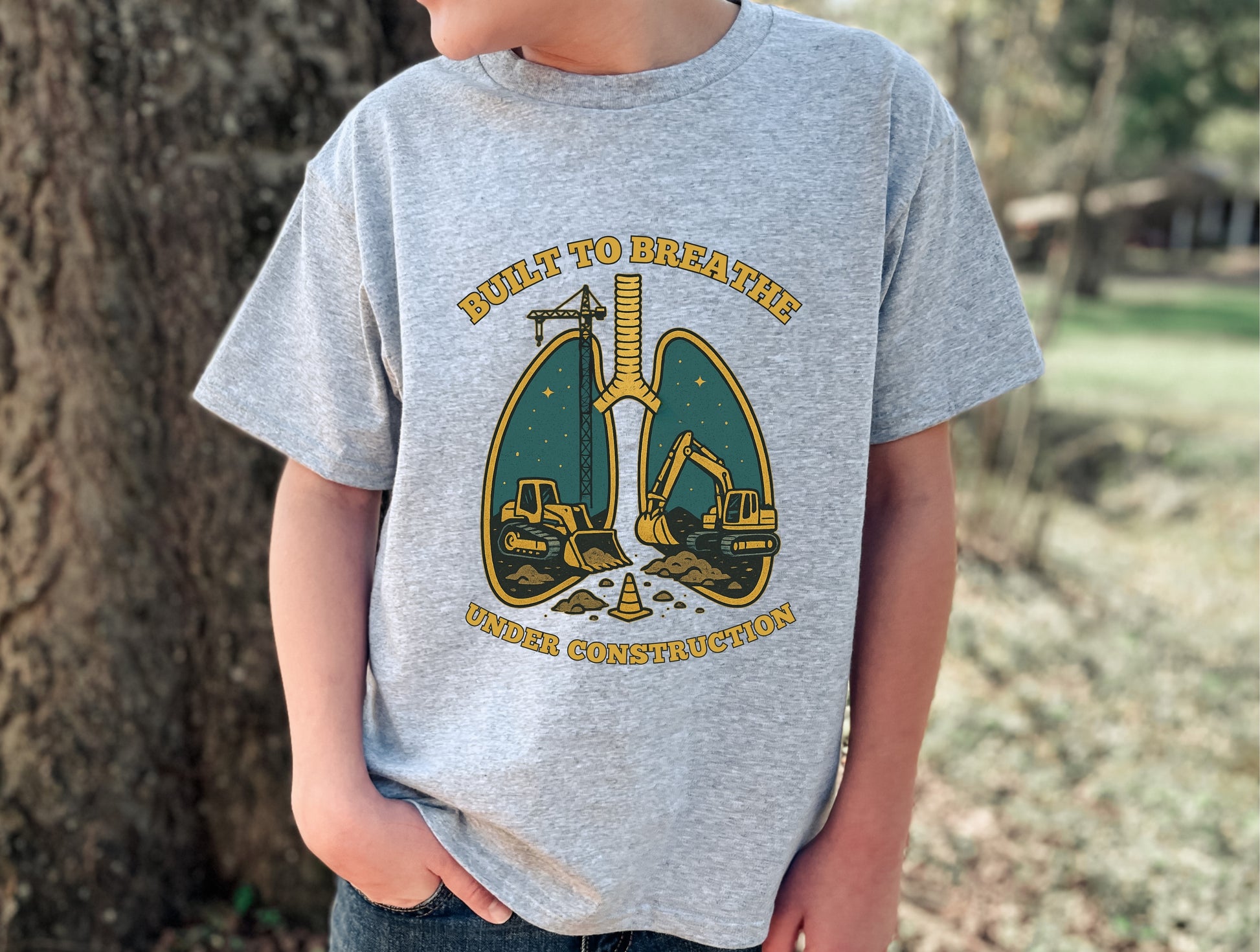 Youth Tee - Built to Breathe - Kids Heavy Cotton™