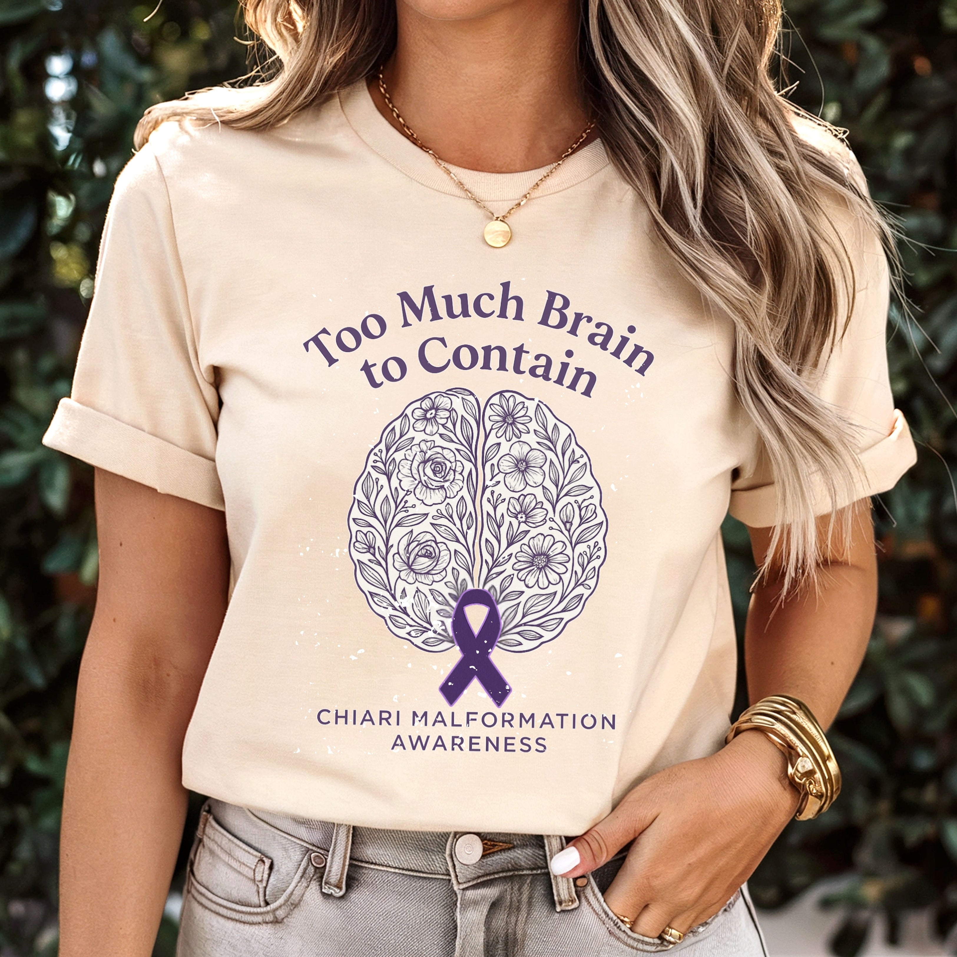 Brainy Tee - Chiari Malformation Awareness