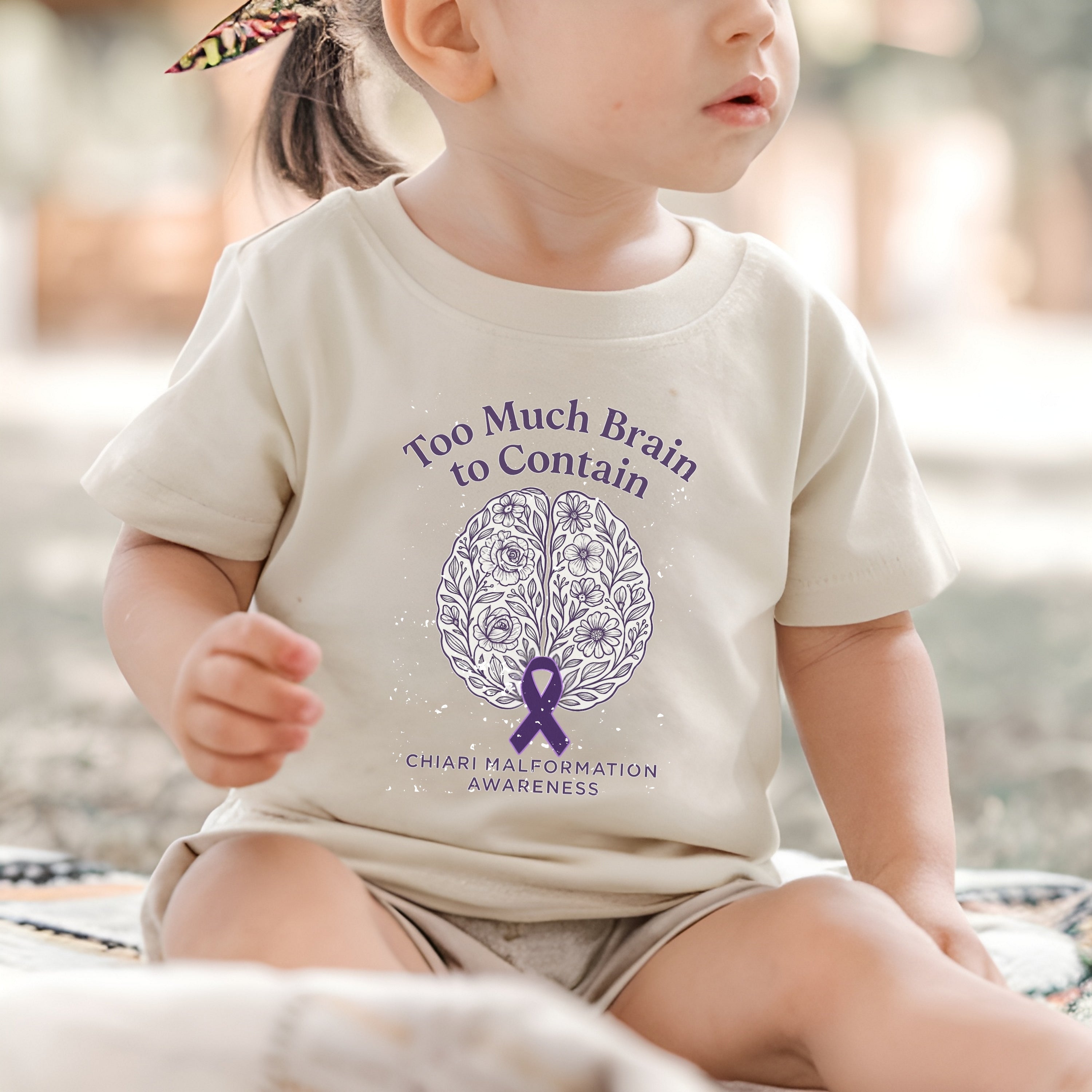 Toddler Brainy Tee - Chiari Malformation Awareness