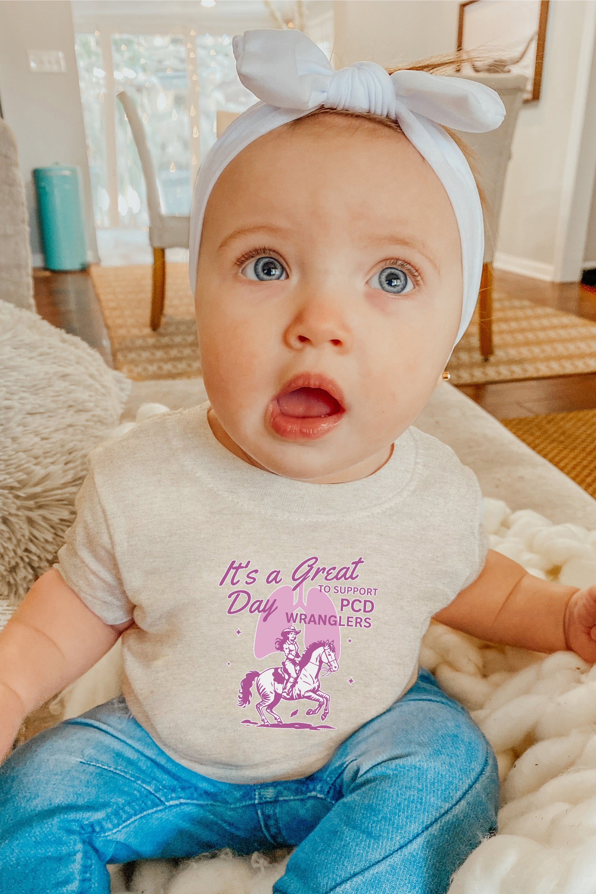 Infant Tee - PCD Wranglers Support