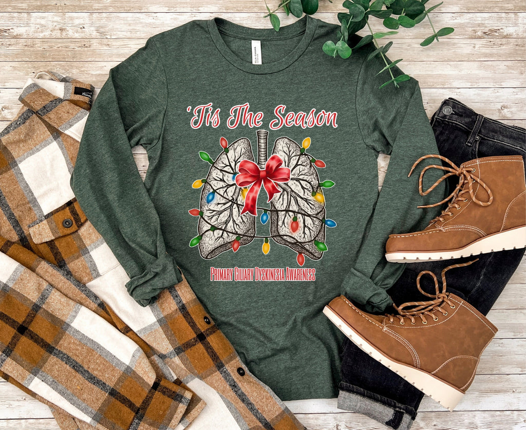 PCD Tis The Season Unisex Jersey Long Sleeve Tee