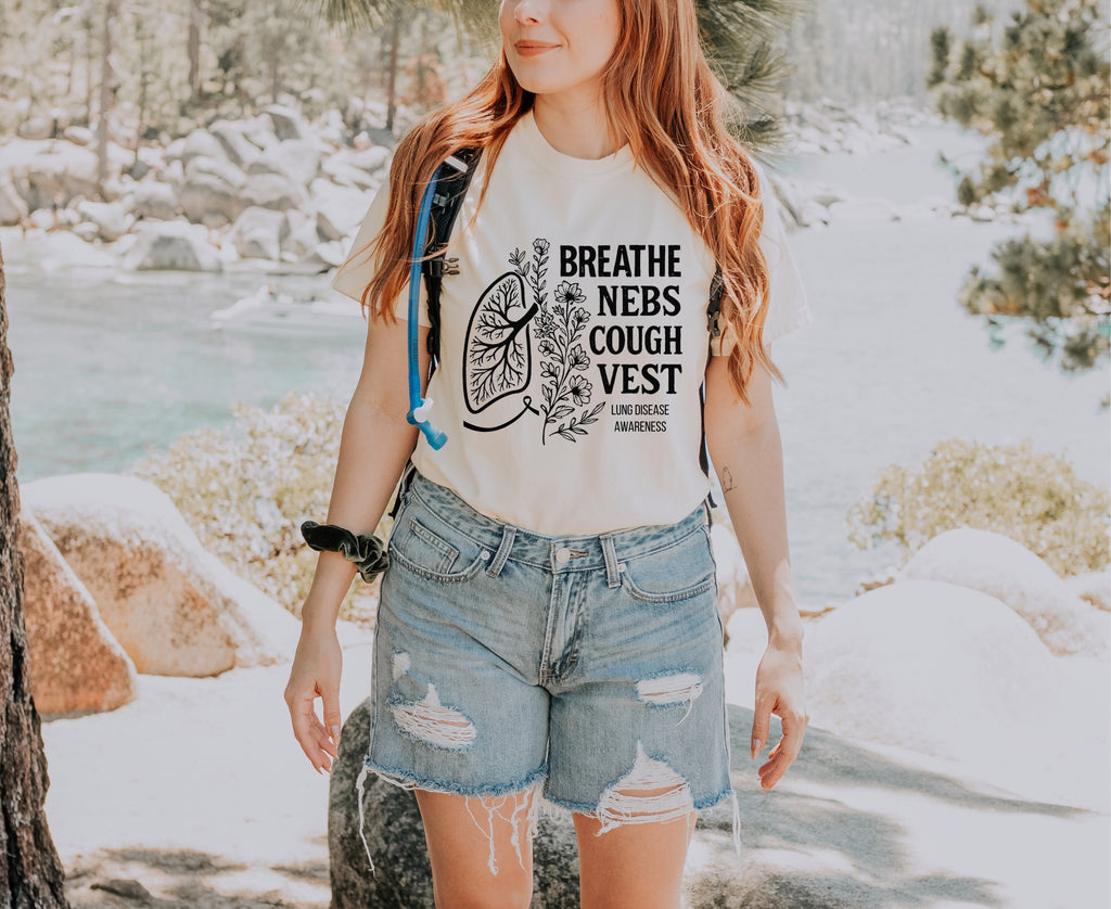 Breathe-Nebs-Cough-Vest Unisex Garment-Dyed