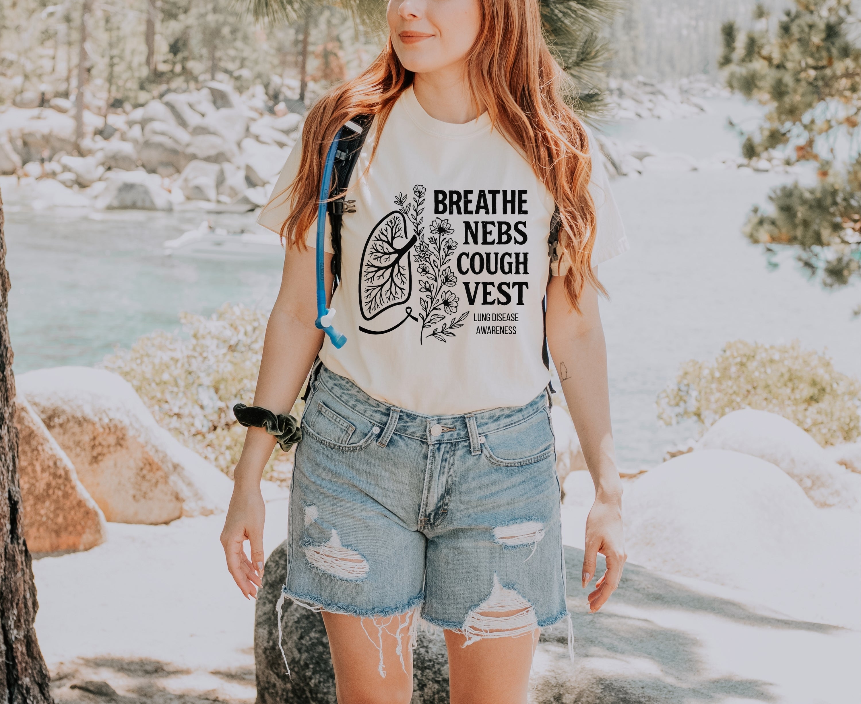 Breathe-Nebs-Cough-Vest Unisex Garment-Dyed