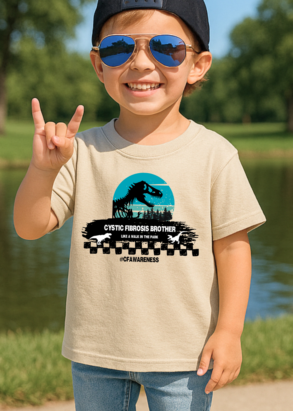 Toddler Tee - CF Brother Like a Walk in the Park