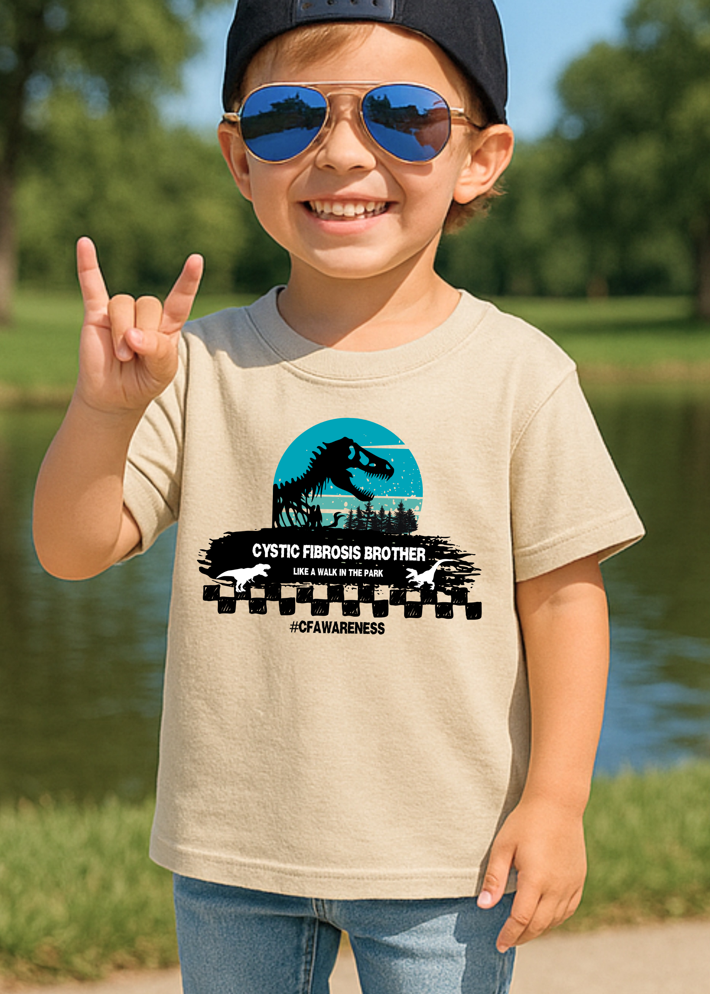 Toddler Tee - CF Brother Like a Walk in the Park