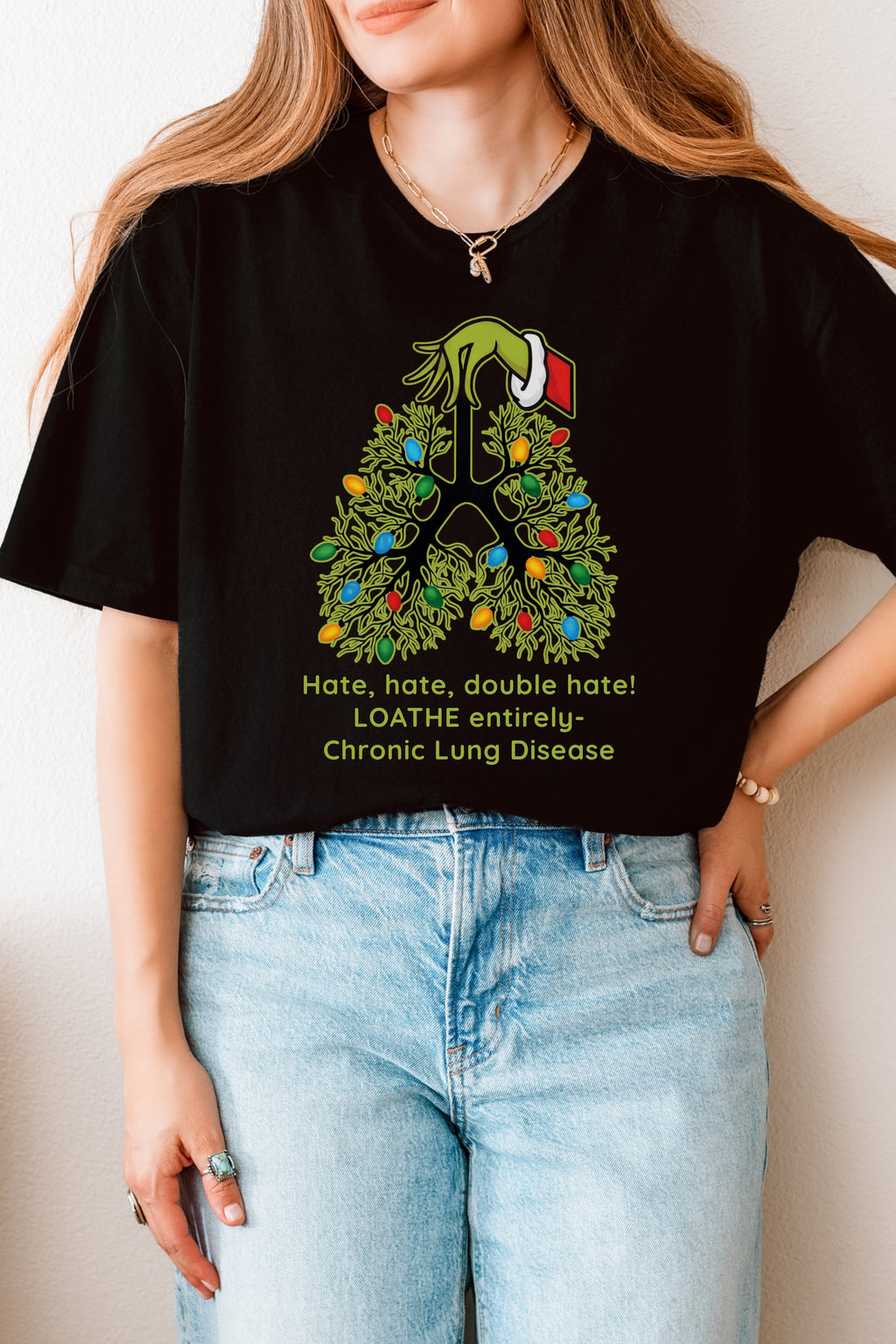 Loathe Pulmonary Disease Awareness T-Shirt