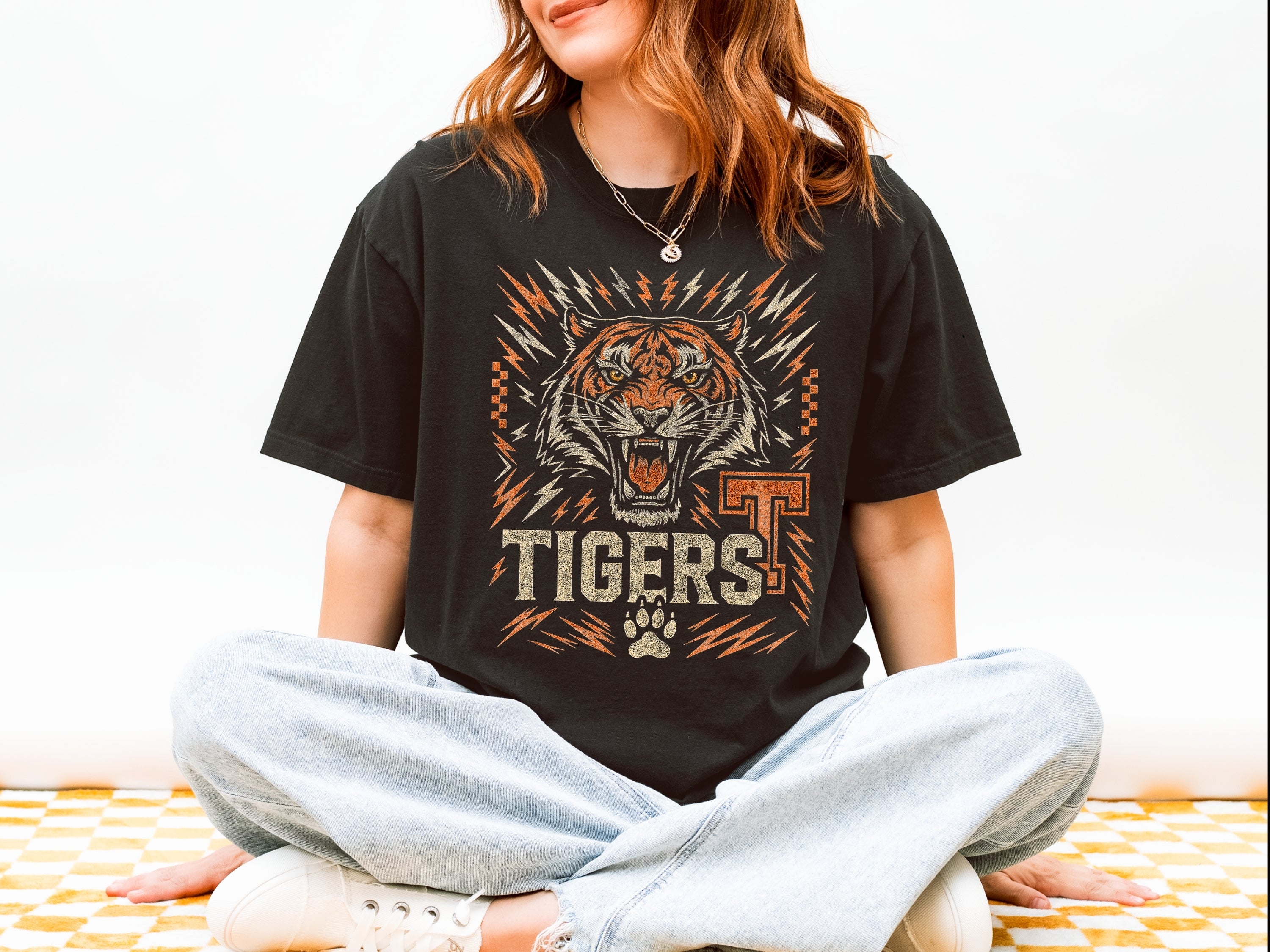 Tigers Roaring Graphic T-Shirt