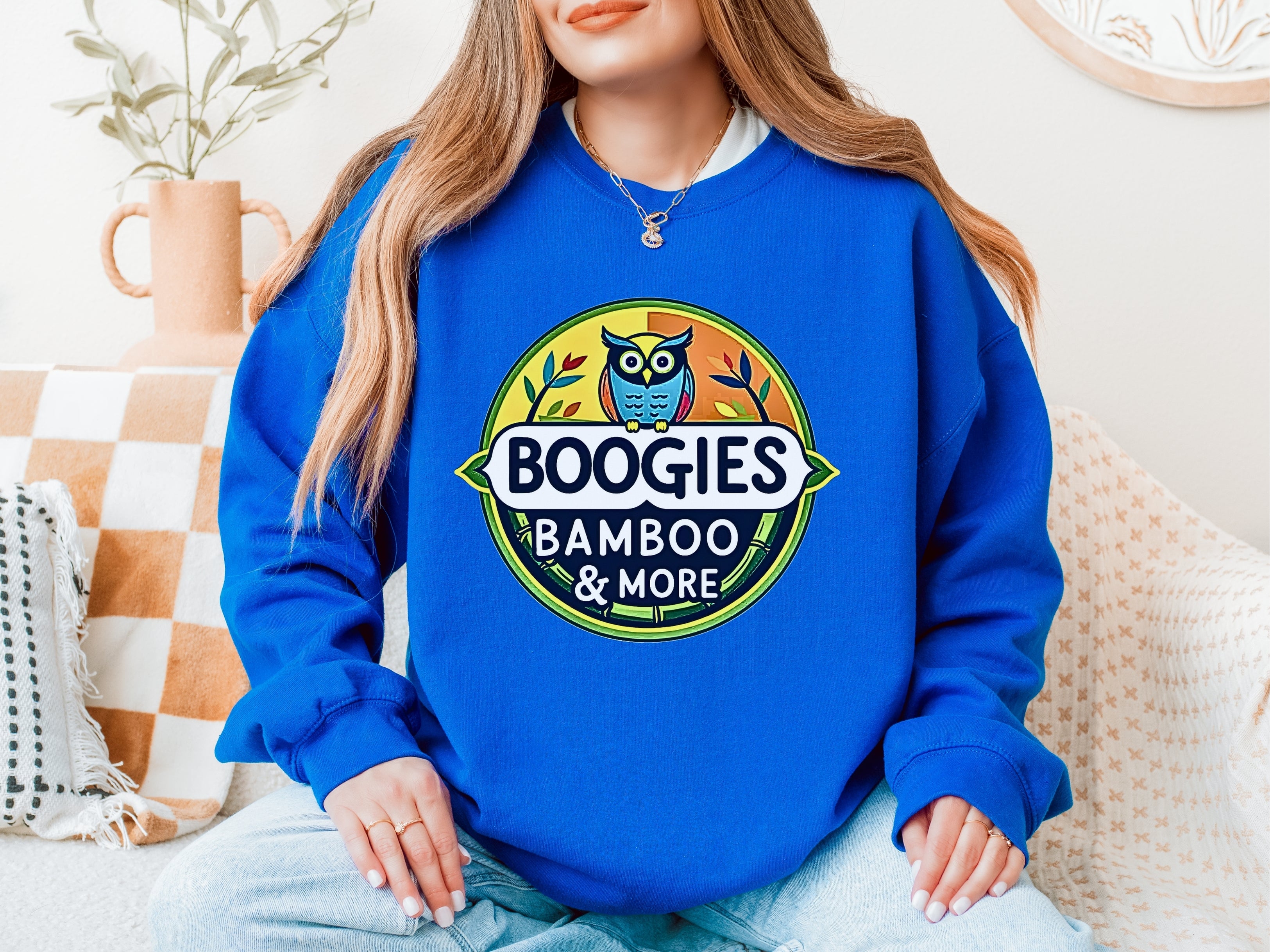 Boogies Bamboo & More Crewneck Sweatshirt — Tabatha