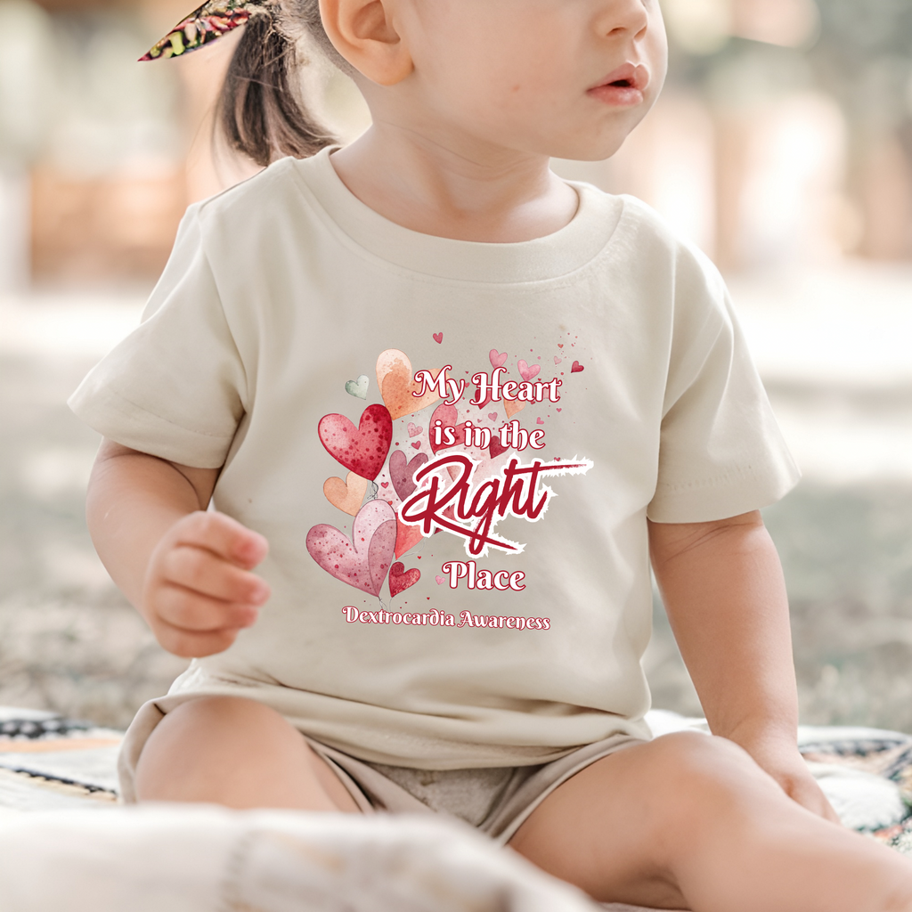 Toddler Dextrocardia Tee