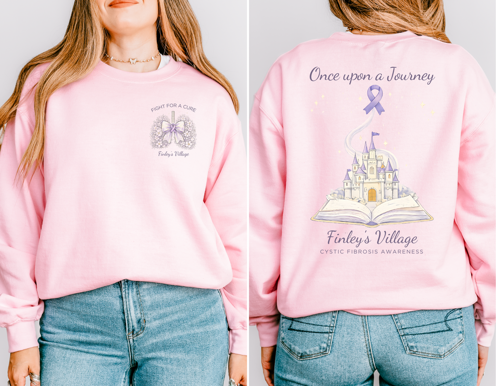 CF Awareness Fundraiser Crewneck — Finley’s Village