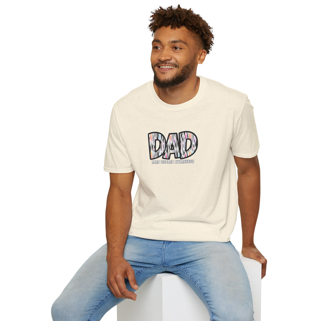 DAD Warrior Stripes Tee — Andme Bamboo Collab Graphic T-Shirt