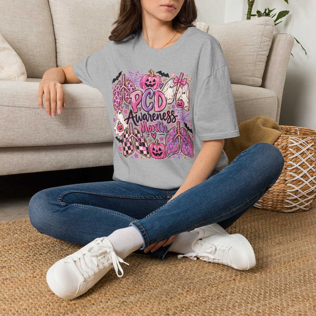 PCD Awareness Month Pumpkin T-Shirt