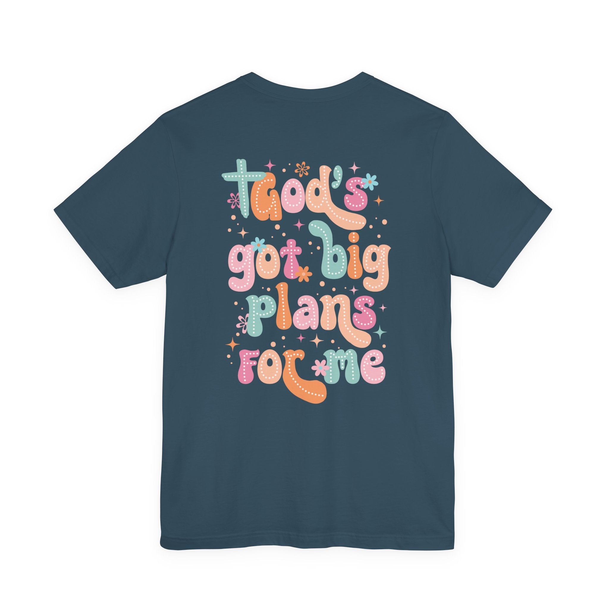 God's Got Big Plans For Me T-Shirt — Christian Mama Cross Tee