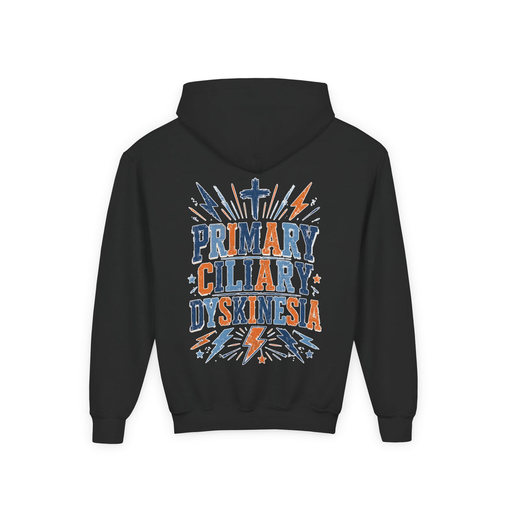 The Kade——Primary Ciliary Dyskinesia Awareness Youth Hoodie