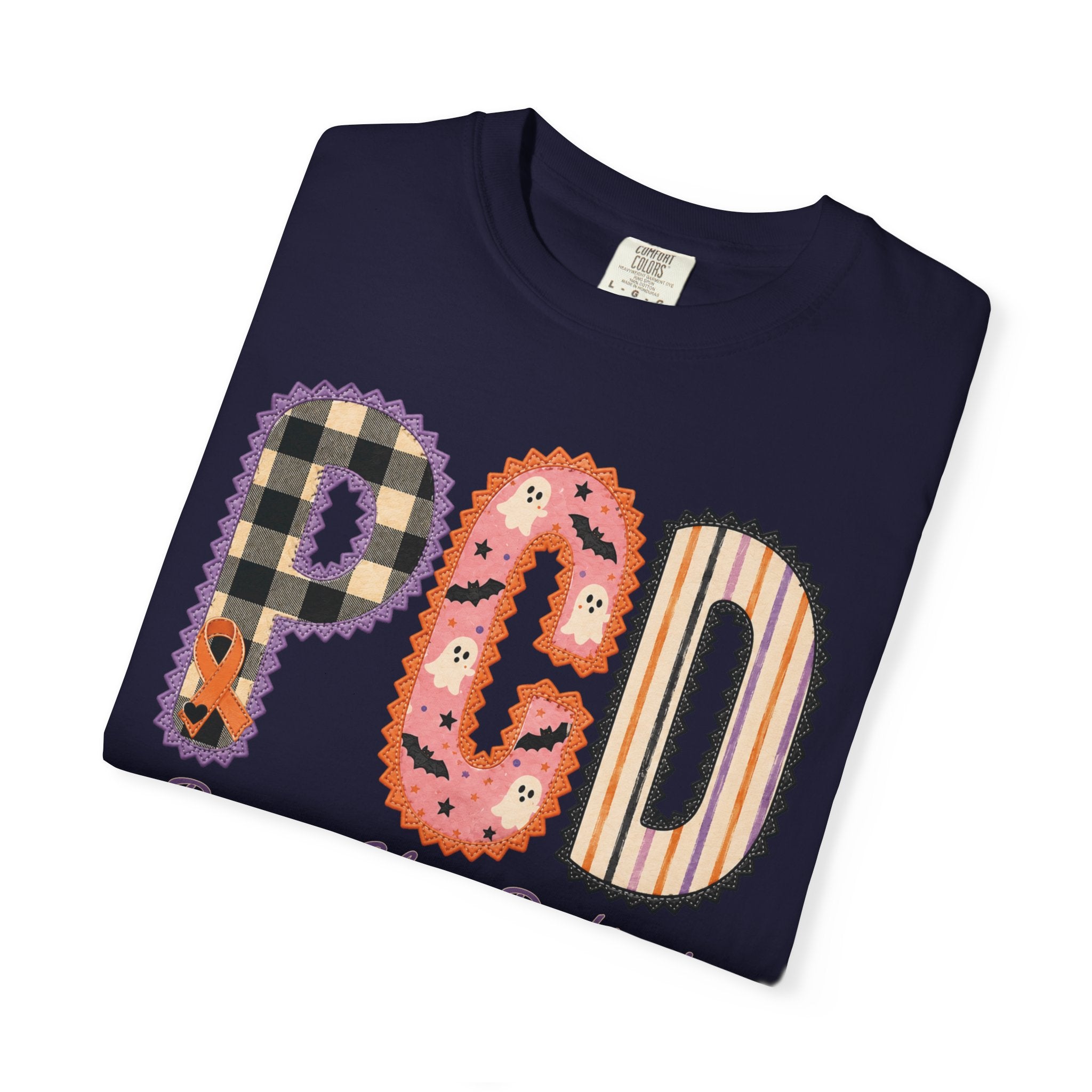 PCD Awareness T-Shirt Halloween theme — Primary Ciliary Dyskinesia Support Tee
